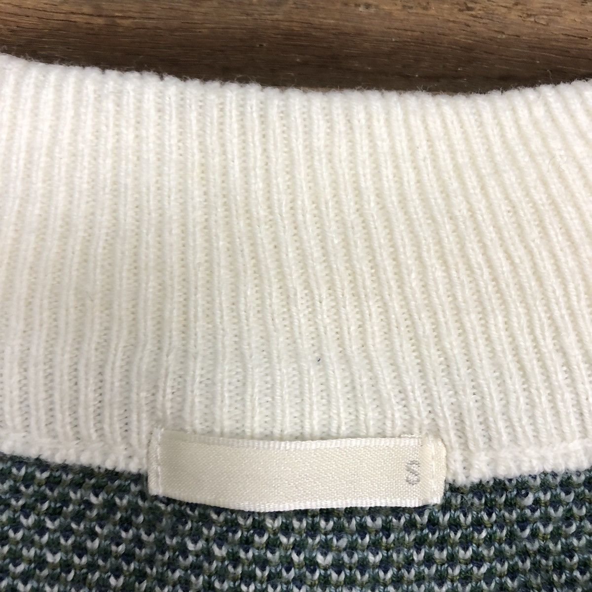 Homespun Knitwear × Japanese Brand GU art Japan White Knitwear #528B Size US S / EU 44-46 / 1 - 11 Thumbnail