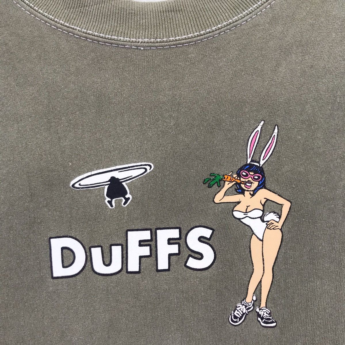 Powell Peralta × Vintage 90’s Duffs Skateboard Sexy Bunny Sweatshirt Crewneck Size US M / EU 48-50 / 2 - 6 Thumbnail