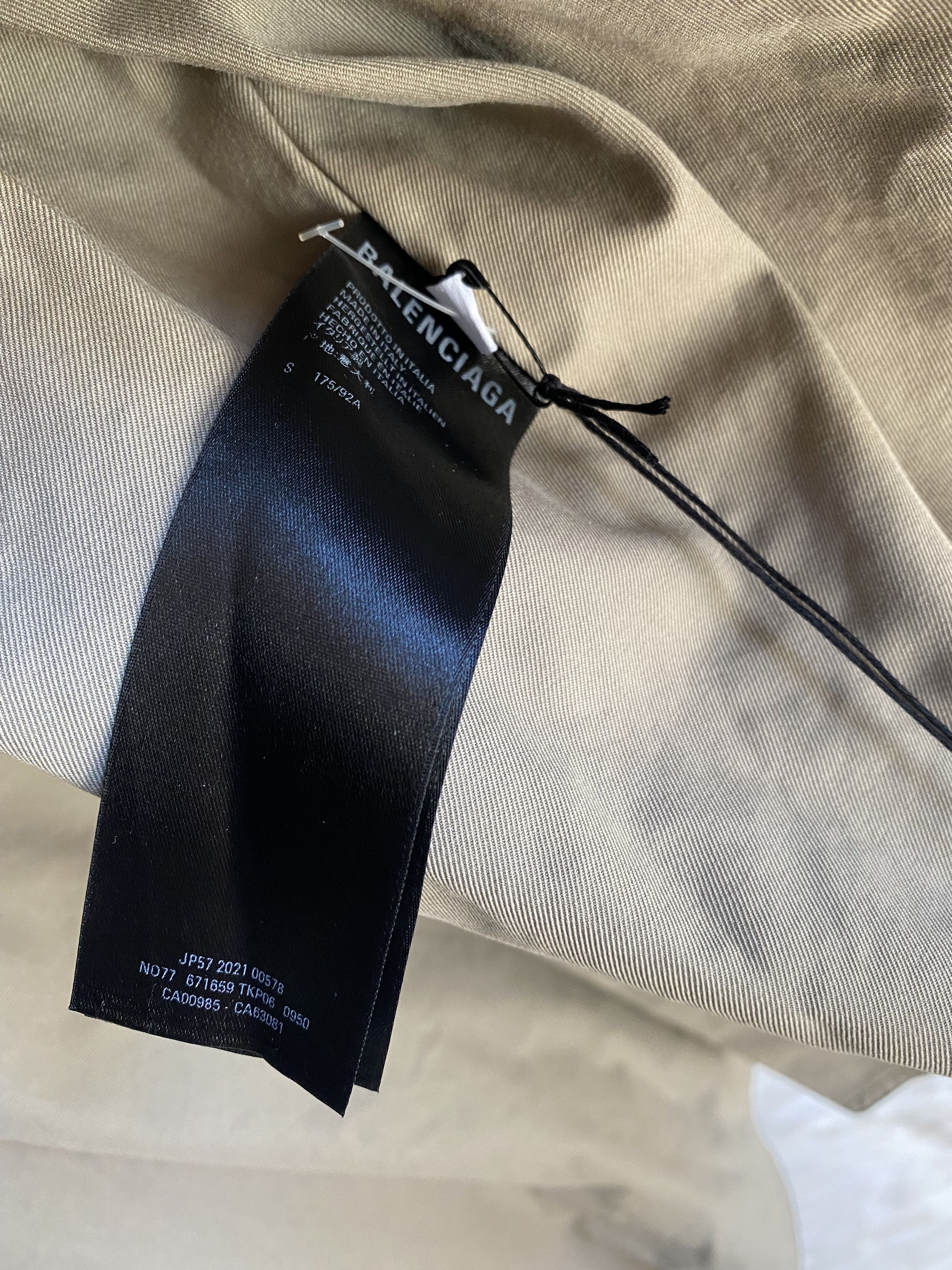 Balenciaga Oversized Balenciaga Parka Shirt Size US S / EU 44-46 / 1 - 7 Thumbnail