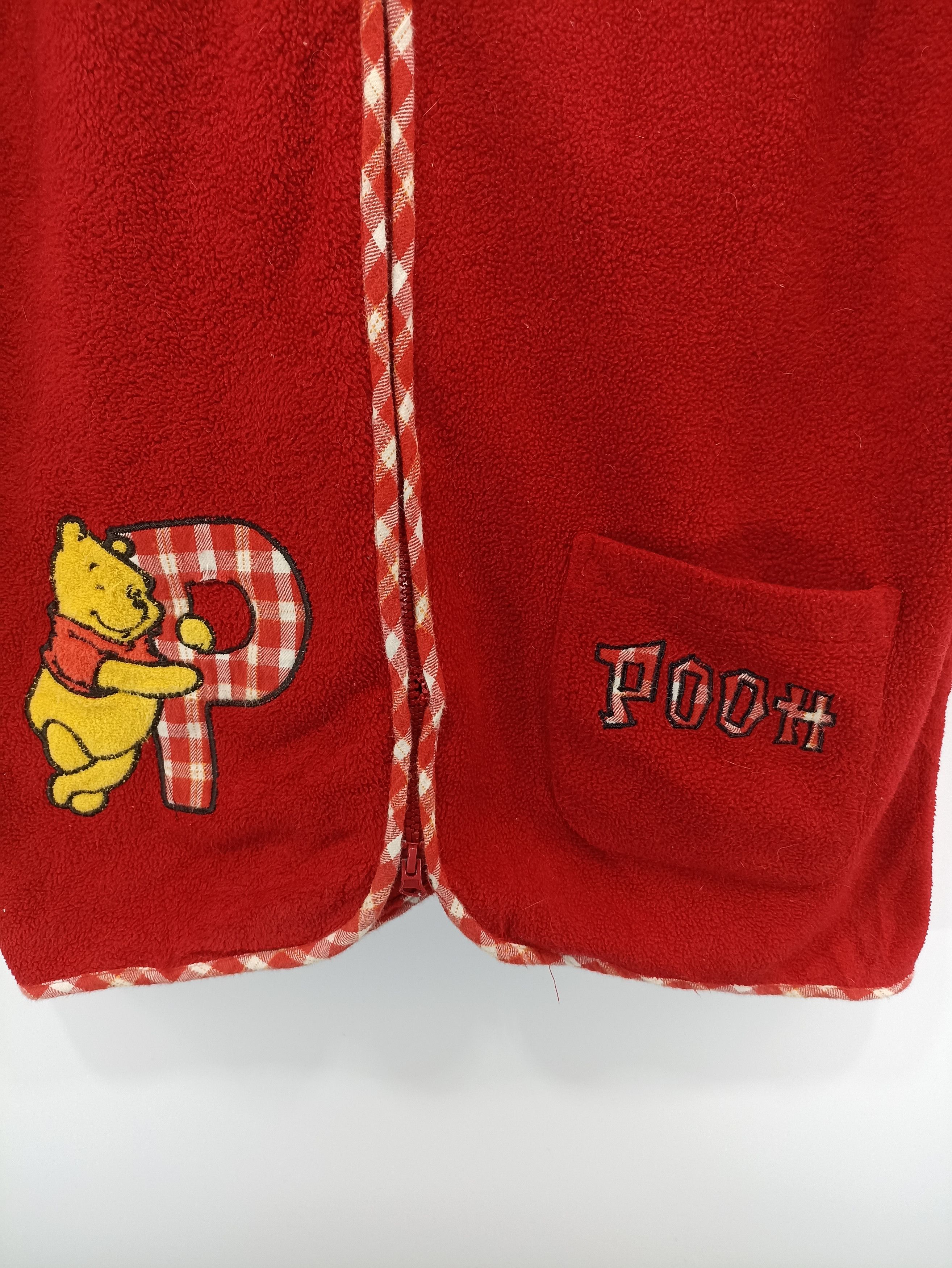 Cartoon Network × Disney × Vintage Vintage Pooh Fleece Sleeve Less Size US S / EU 44-46 / 1 - 2 Thumbnail