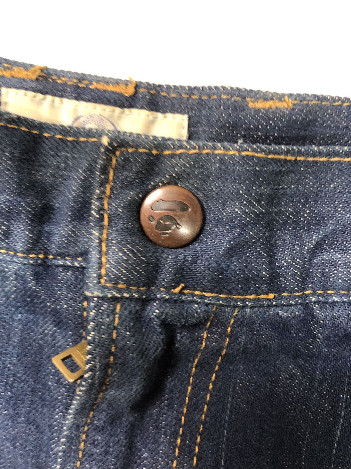 Bape × Vintage SELVEDGE DENIM Size US 30 / EU 46 - 6 Thumbnail