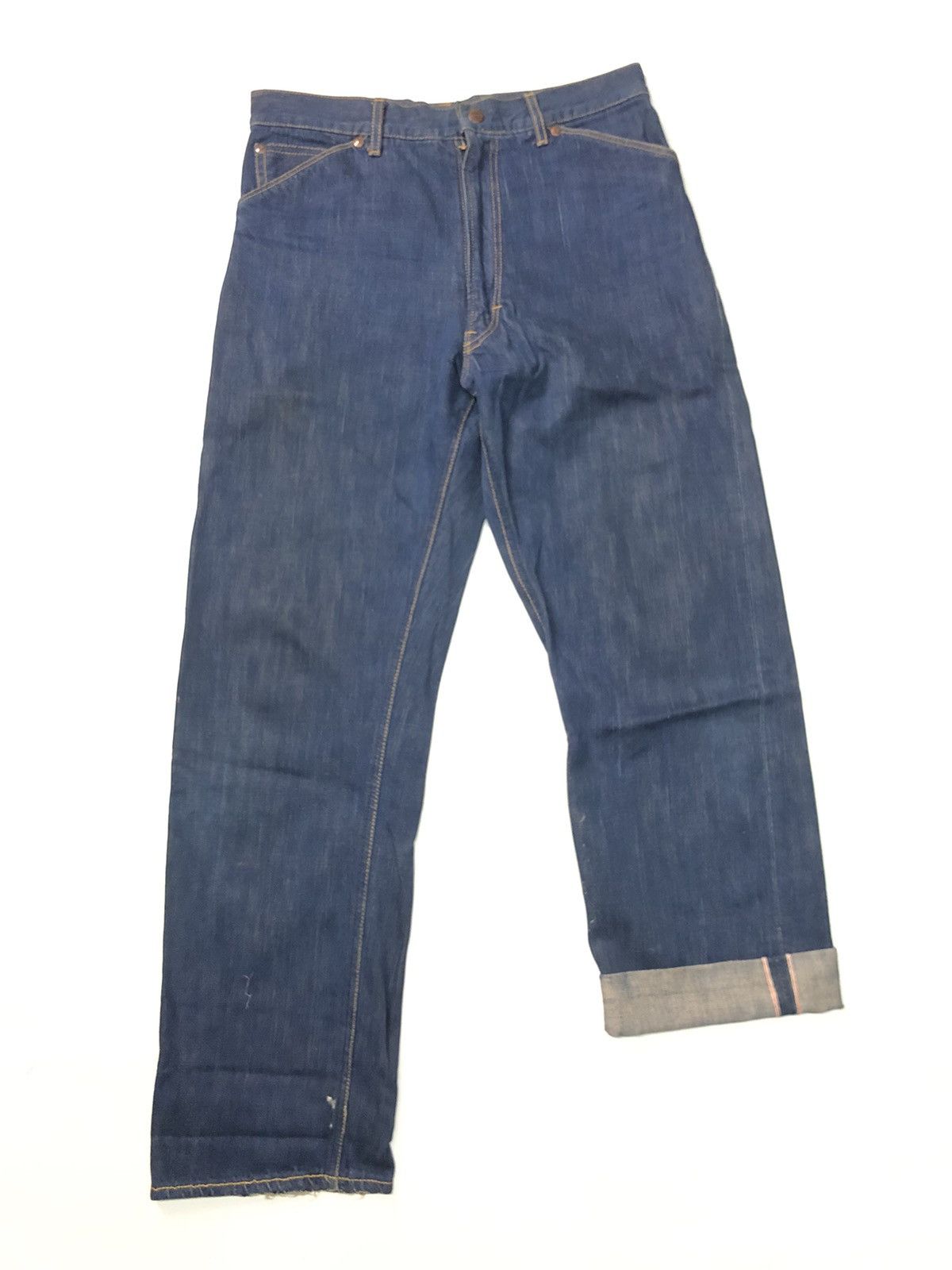 Bape × Vintage SELVEDGE DENIM Size US 30 / EU 46 - 2 Thumbnail