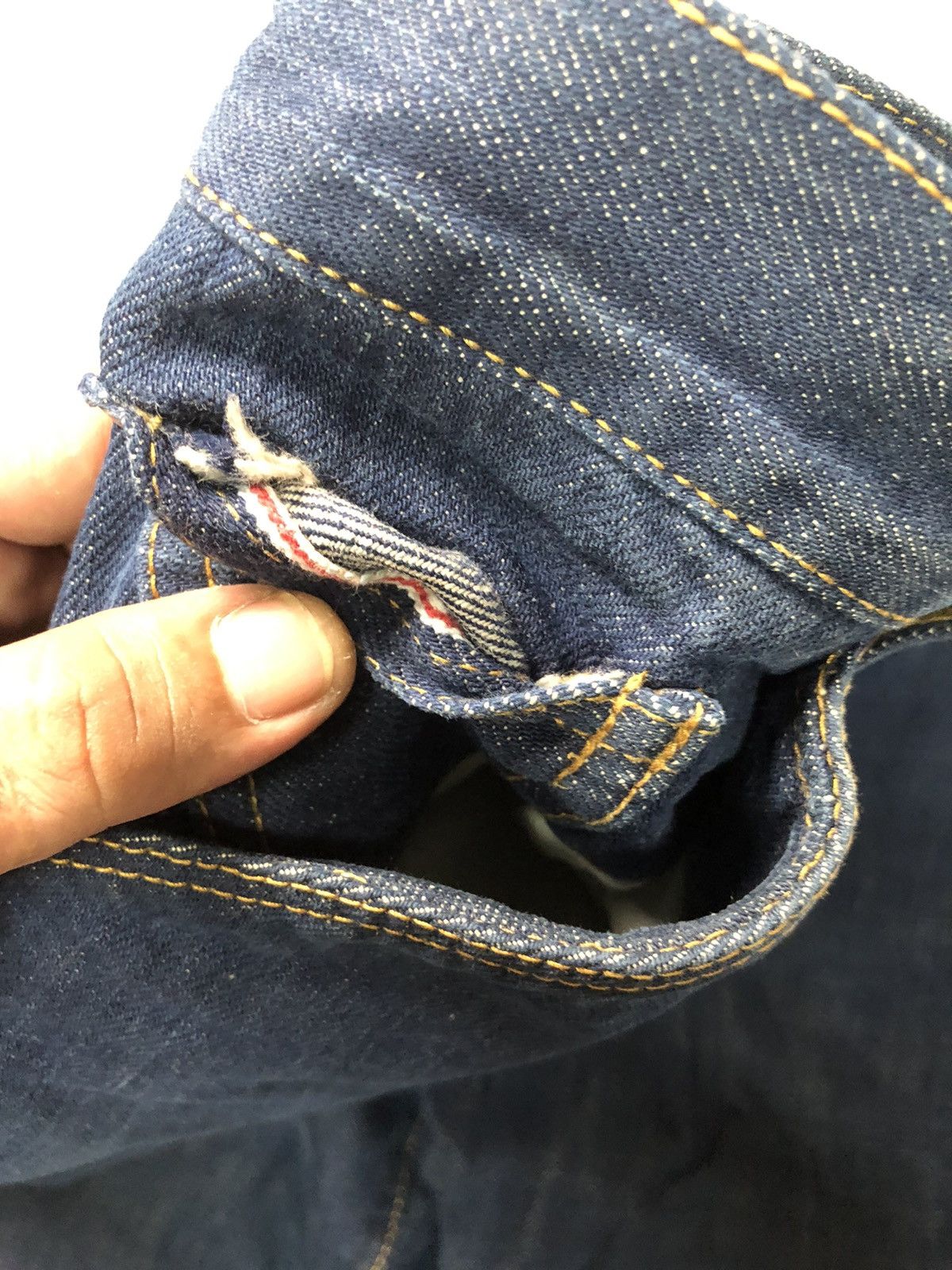 Bape × Vintage SELVEDGE DENIM Size US 30 / EU 46 - 5 Thumbnail