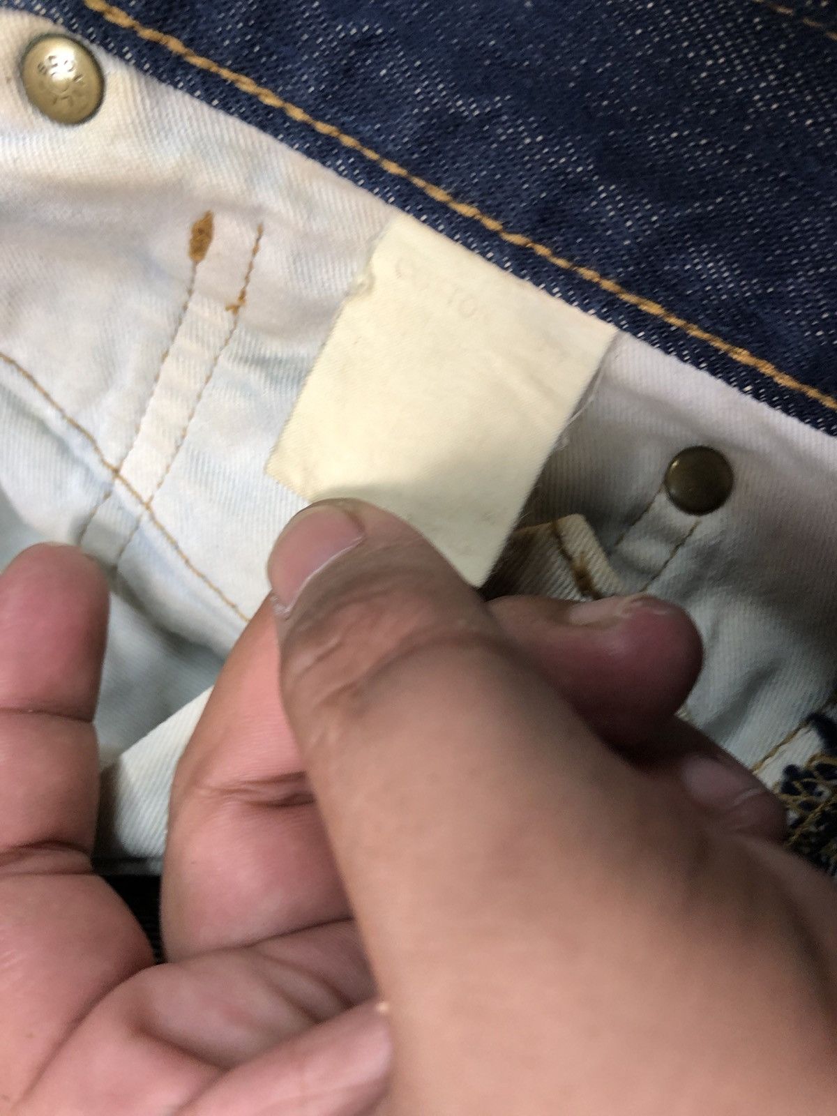 Bape × Vintage SELVEDGE DENIM Size US 30 / EU 46 - 10 Thumbnail