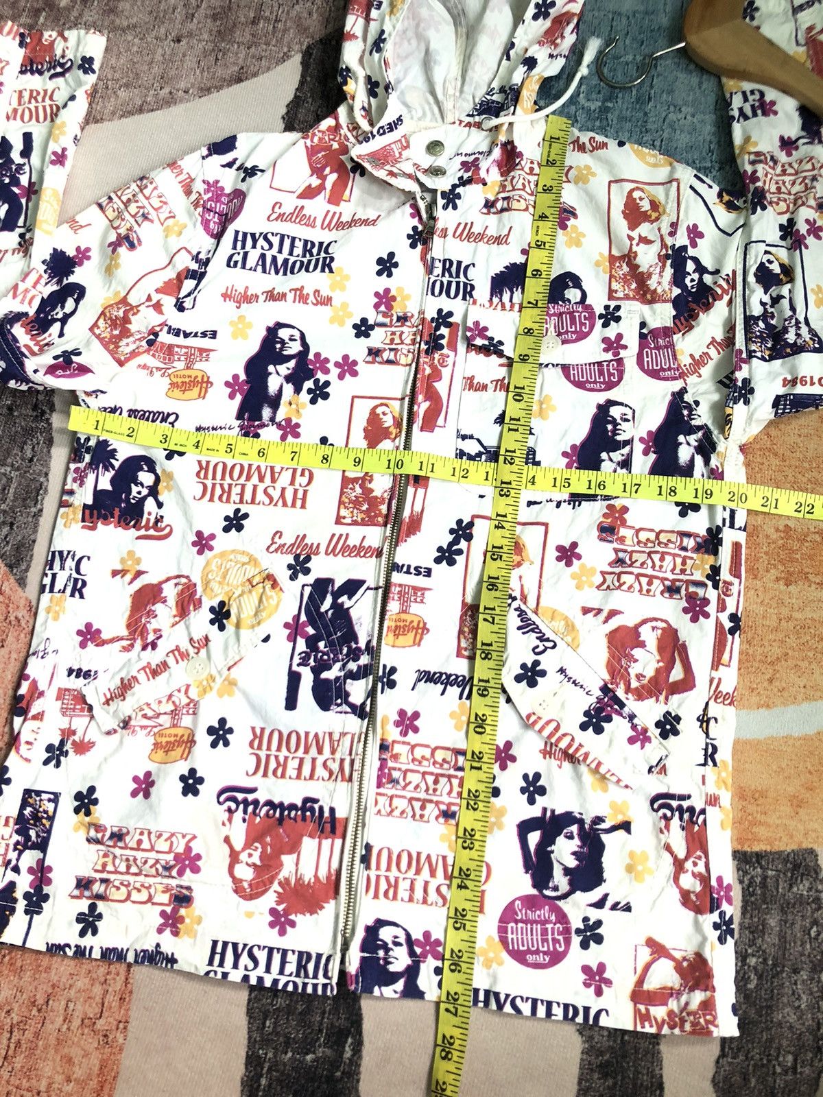 Hysteric Glamour HYSTERIC GLAMOUR SEXY GIRL HAWAII MOTIF OVER PRINT JACKET Size US M / EU 48-50 / 2 - 16 Thumbnail