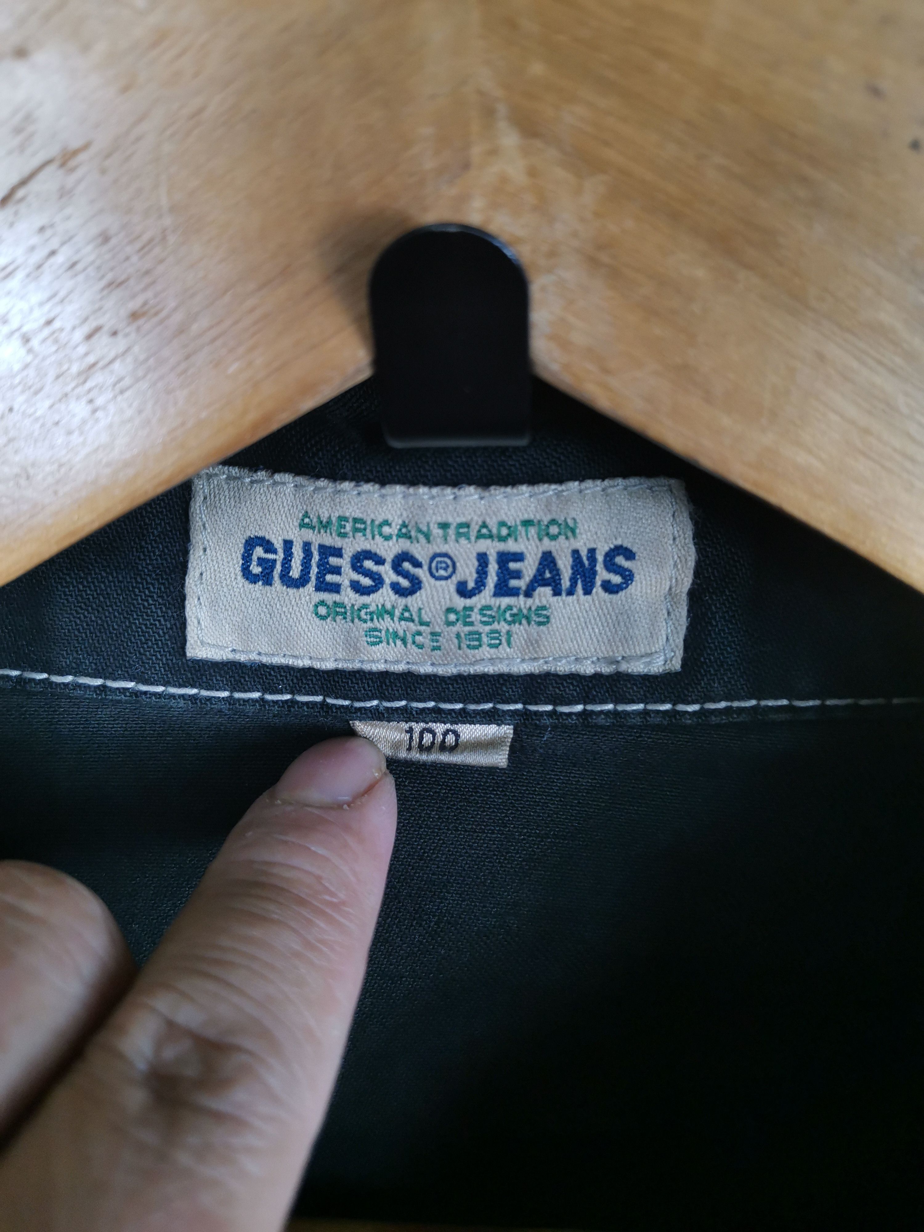 Guess Trashed Vintage 90s Guess Jeans Denim Jacket Sun Faded Size US M / EU 48-50 / 2 - 6 Thumbnail