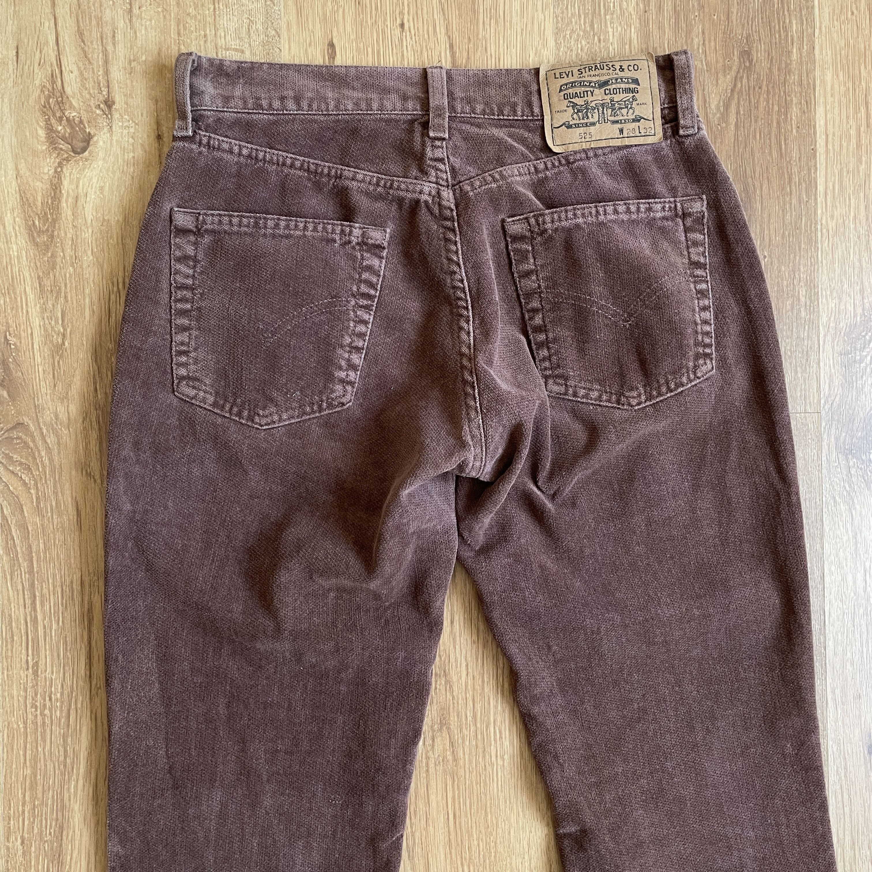 Levi's Levi's 525 Vintage 90's Made in Italy Velour Pants Size US 28 / EU 44 - 5 Thumbnail