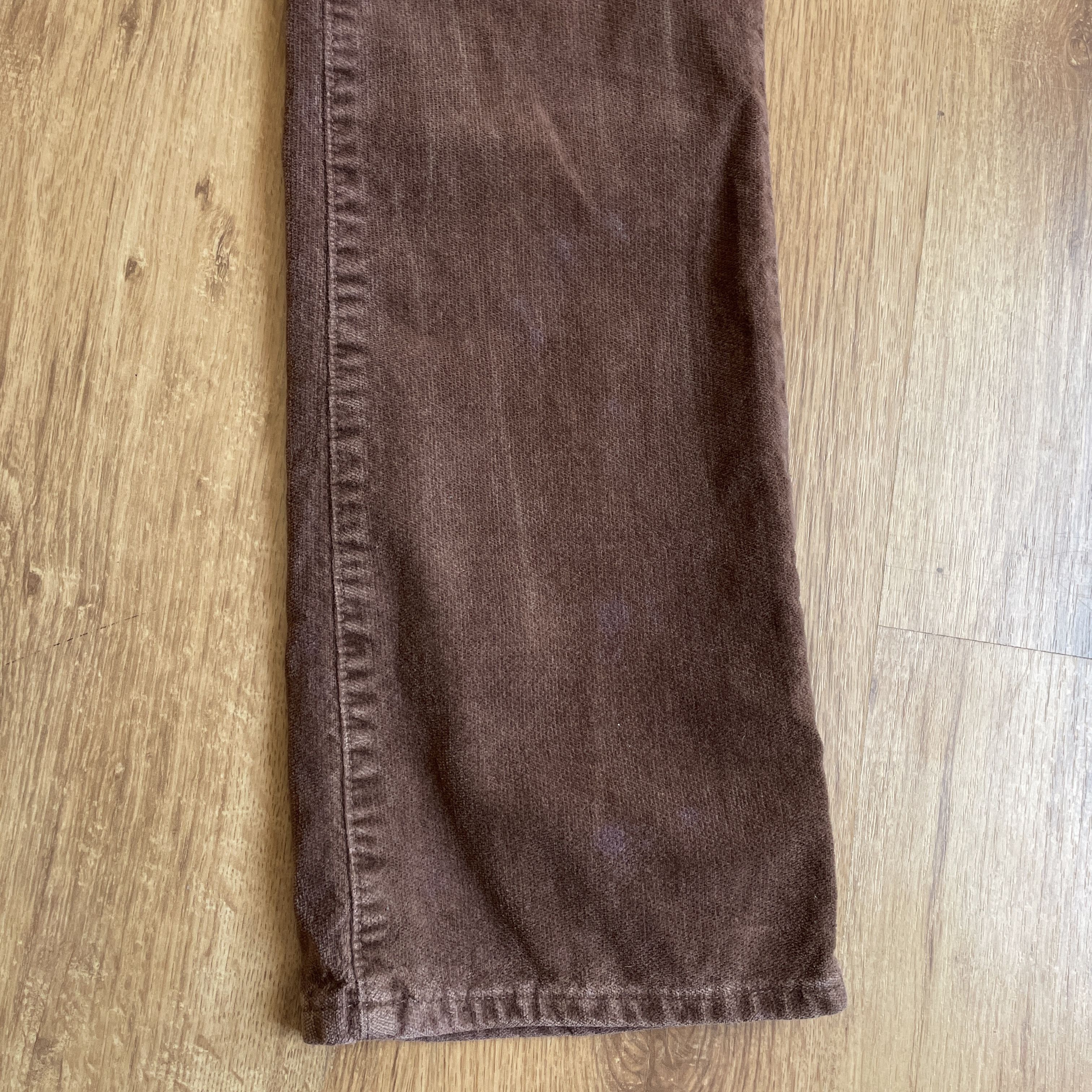 Levi's Levi's 525 Vintage 90's Made in Italy Velour Pants Size US 28 / EU 44 - 9 Thumbnail