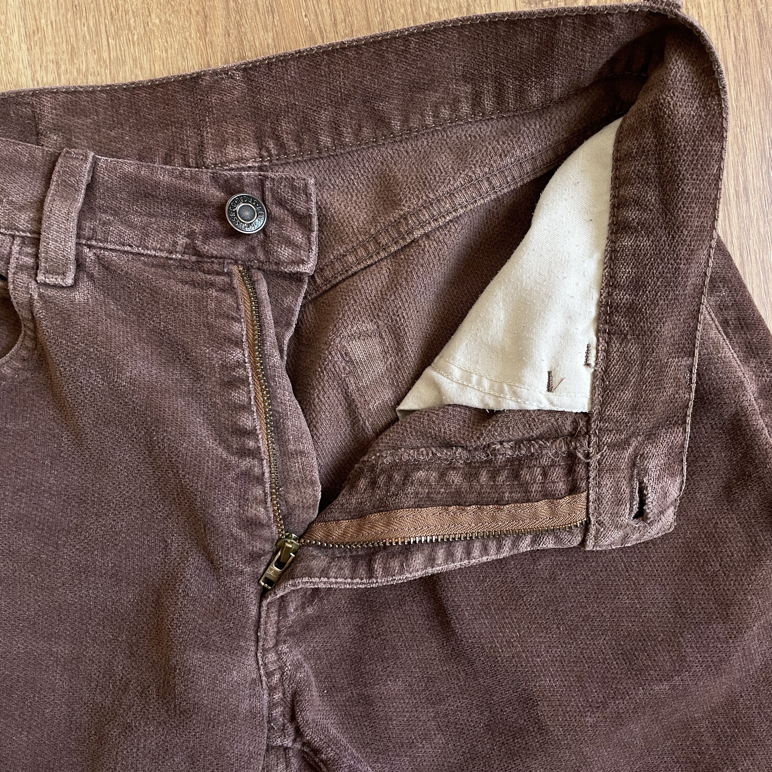 Levi's Levi's 525 Vintage 90's Made in Italy Velour Pants Size US 28 / EU 44 - 6 Thumbnail