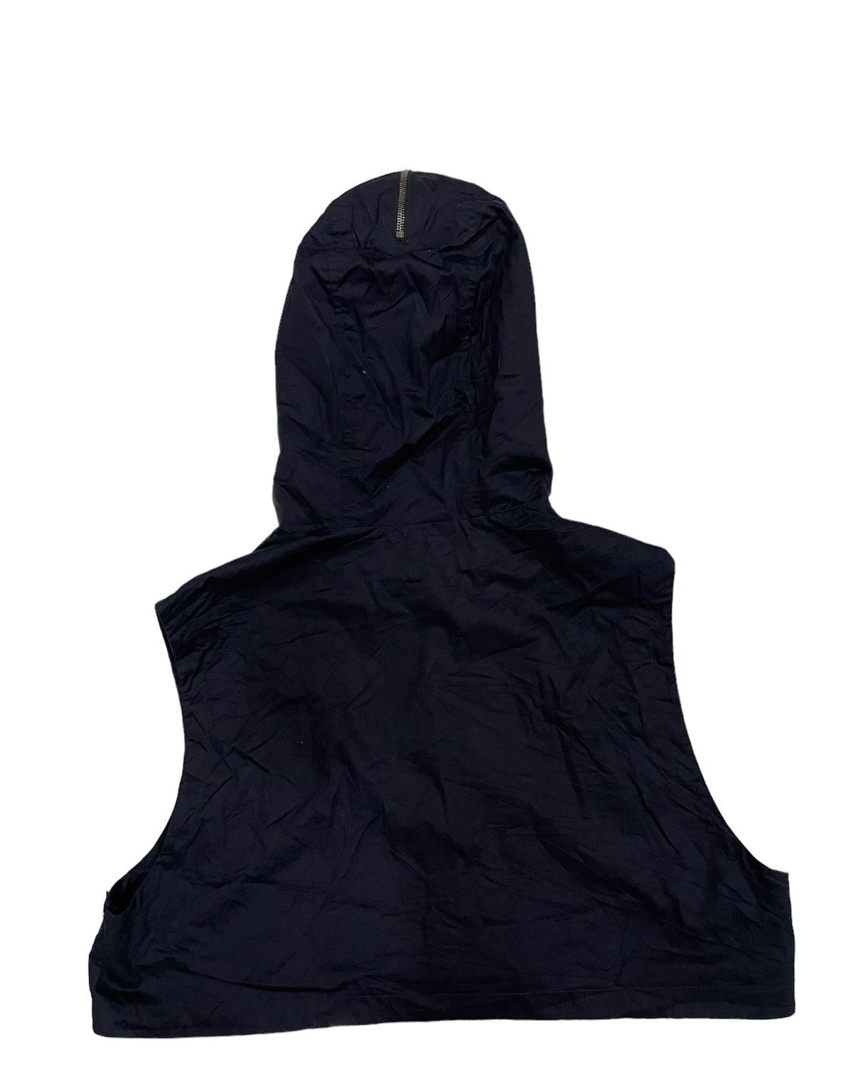 Marni × Uniqlo Archival Designer Marni x H&M cropped Hooded bondage Vest L Size 42L - 6 Thumbnail