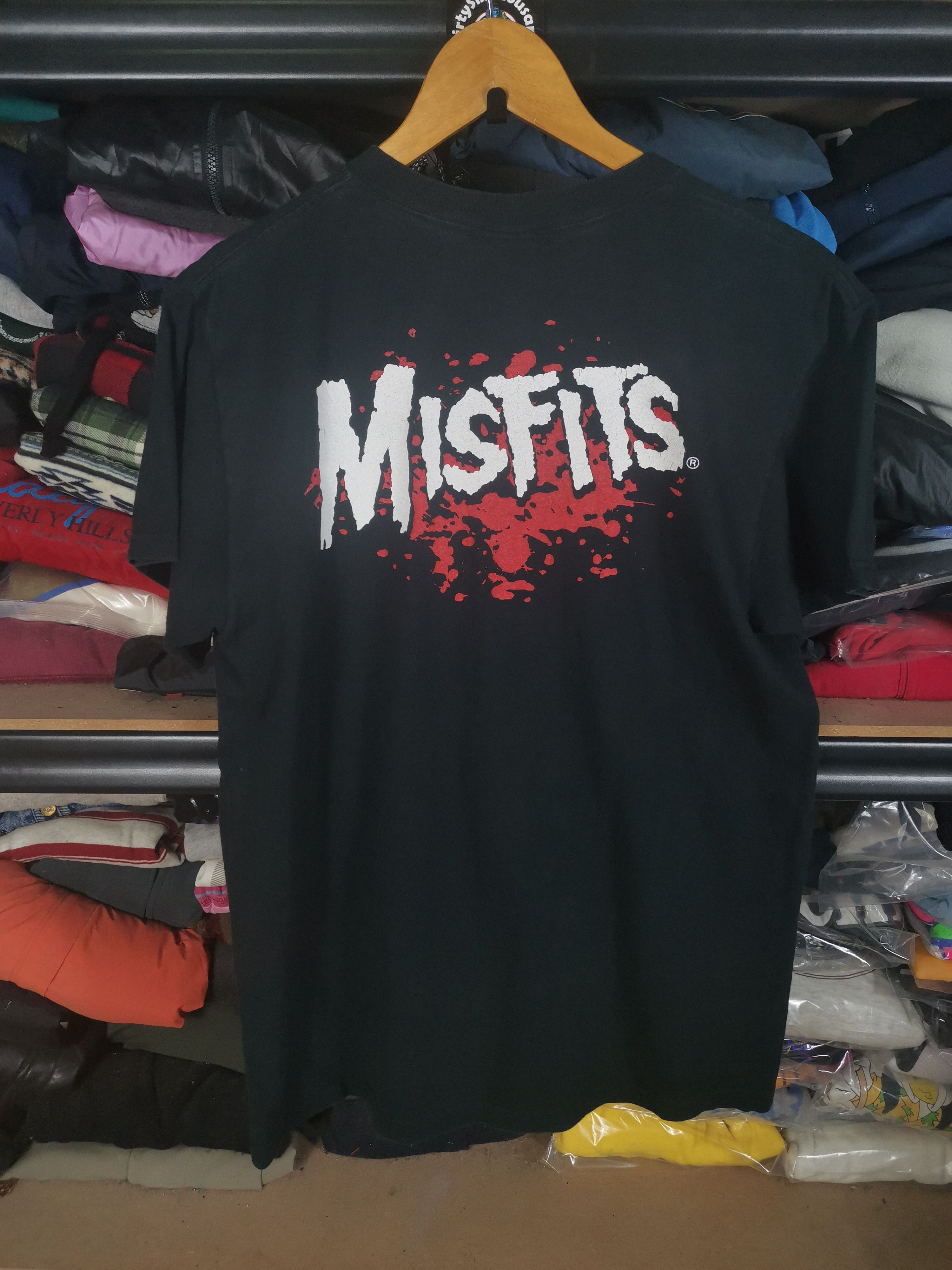 Band Tees × Misfits × Vintage RARE💥Vintage Y2k Misfits X Marilyn Monroe Band Tees Tshirt Size US M / EU 48-50 / 2 - 4 Thumbnail