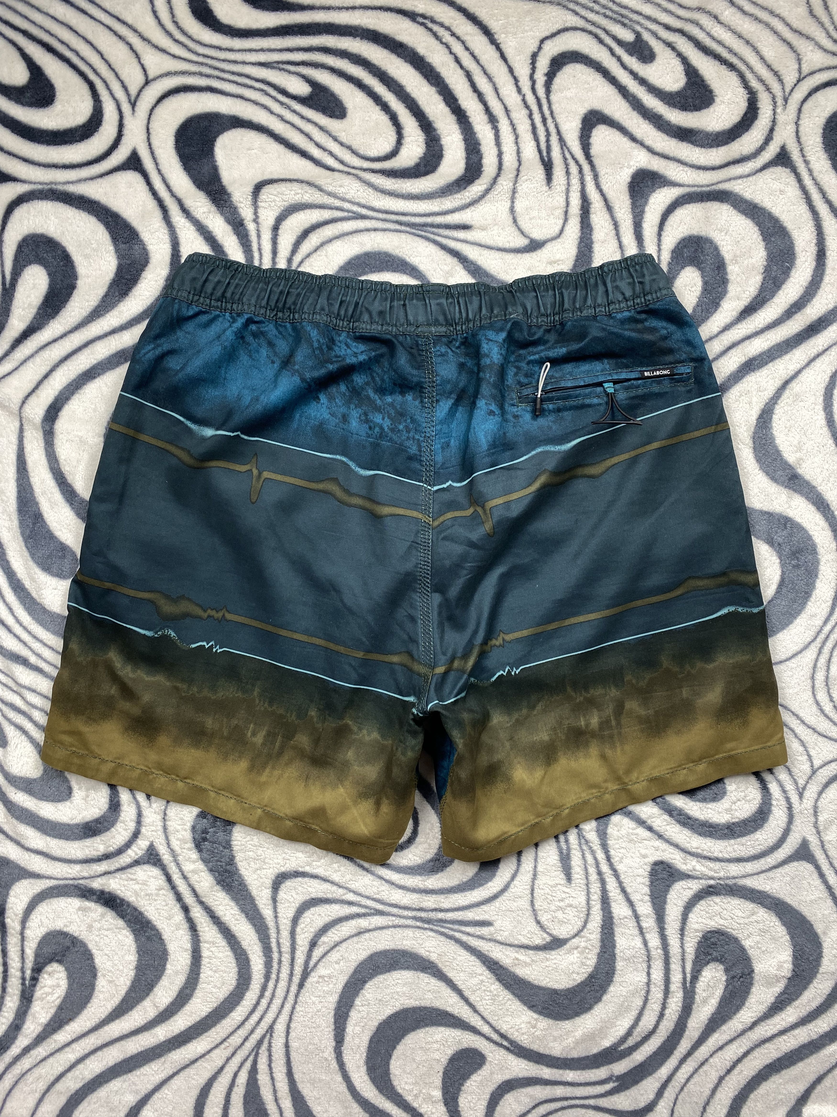 Billabong Billabong Vintage Mens Nylon Swimming Shorts Y2K Size US 36 / EU 52 - 6 Thumbnail