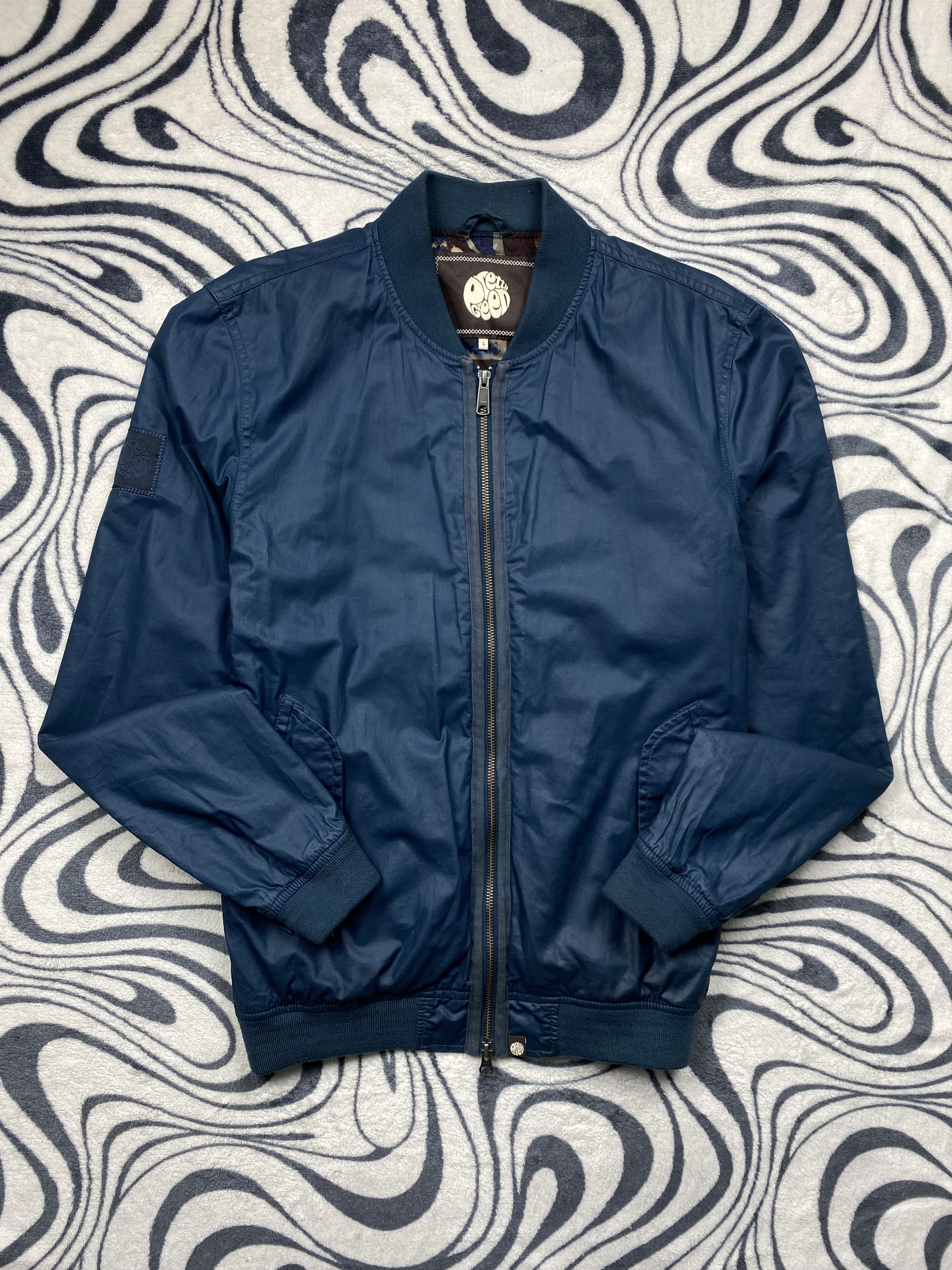 Vintage Pretty Green Vintage Mens Bomber Jacket 