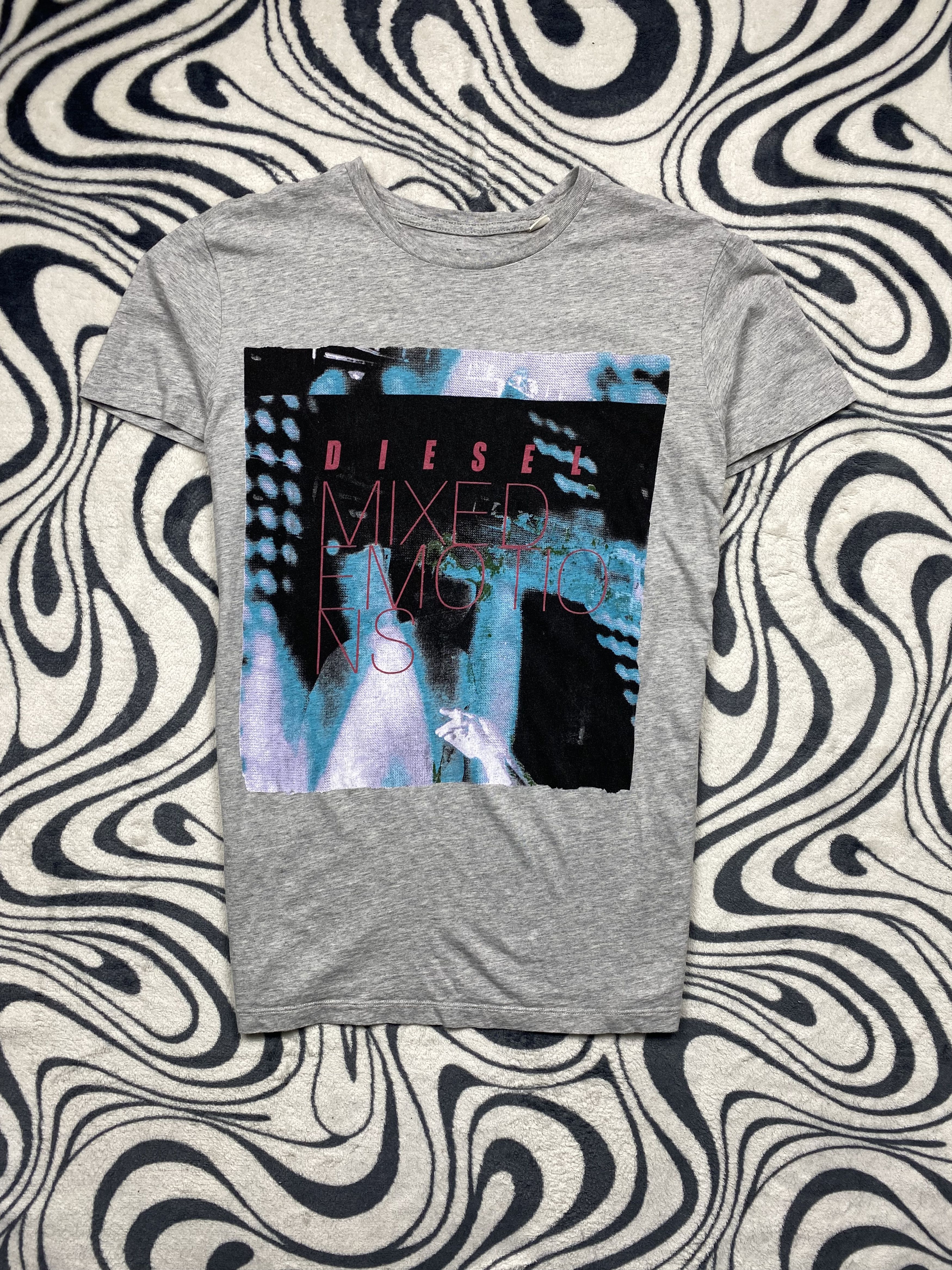 Diesel Diesel Vintage Big Logo Mens T-Shirt Tee Size US L / EU 52-54 / 3 - 1 Thumbnail