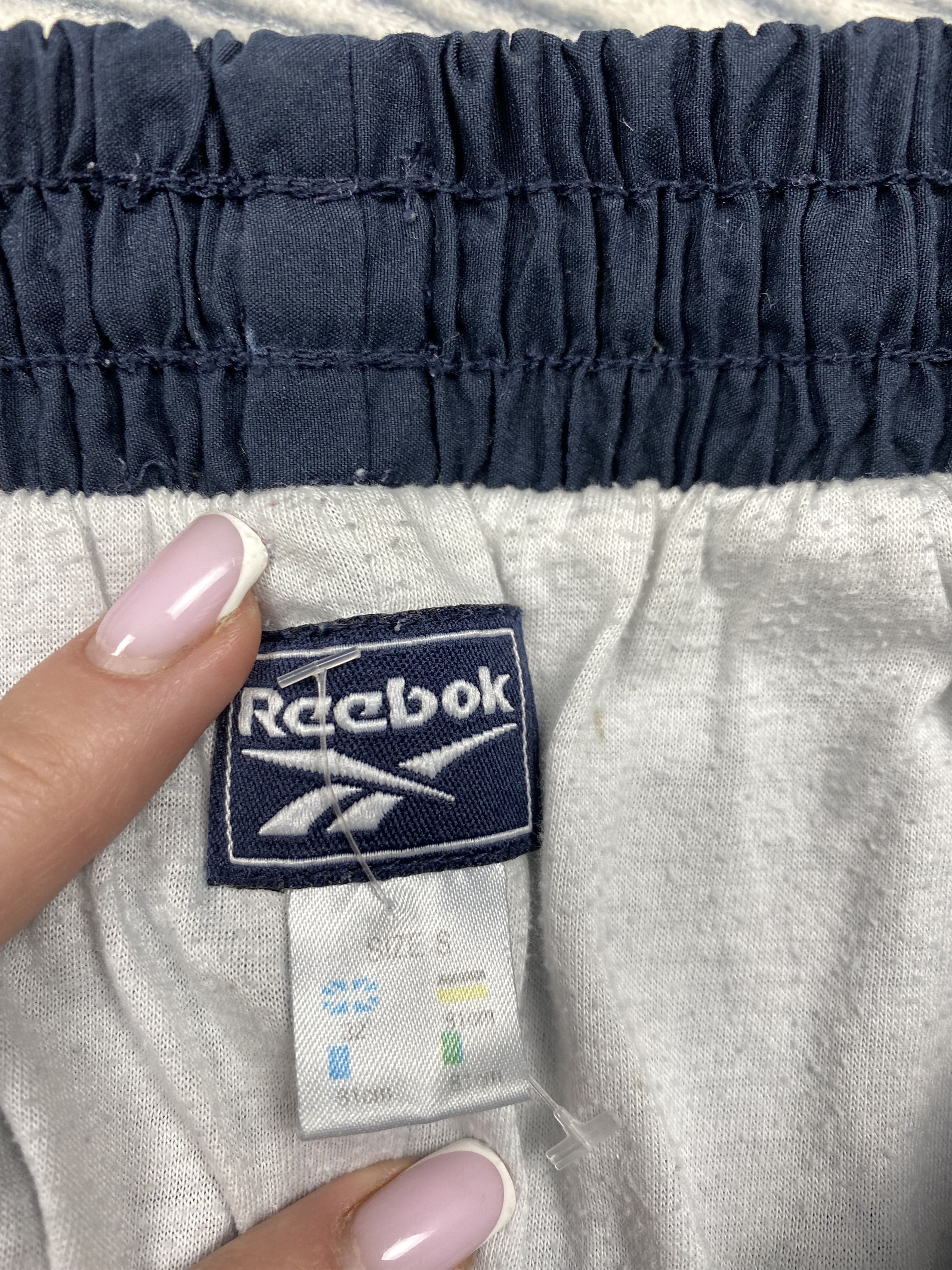 Reebok Vintage Reebok Mens Nylon Baggy Track Pants Y2K Size US 30 / EU 46 - 6 Thumbnail