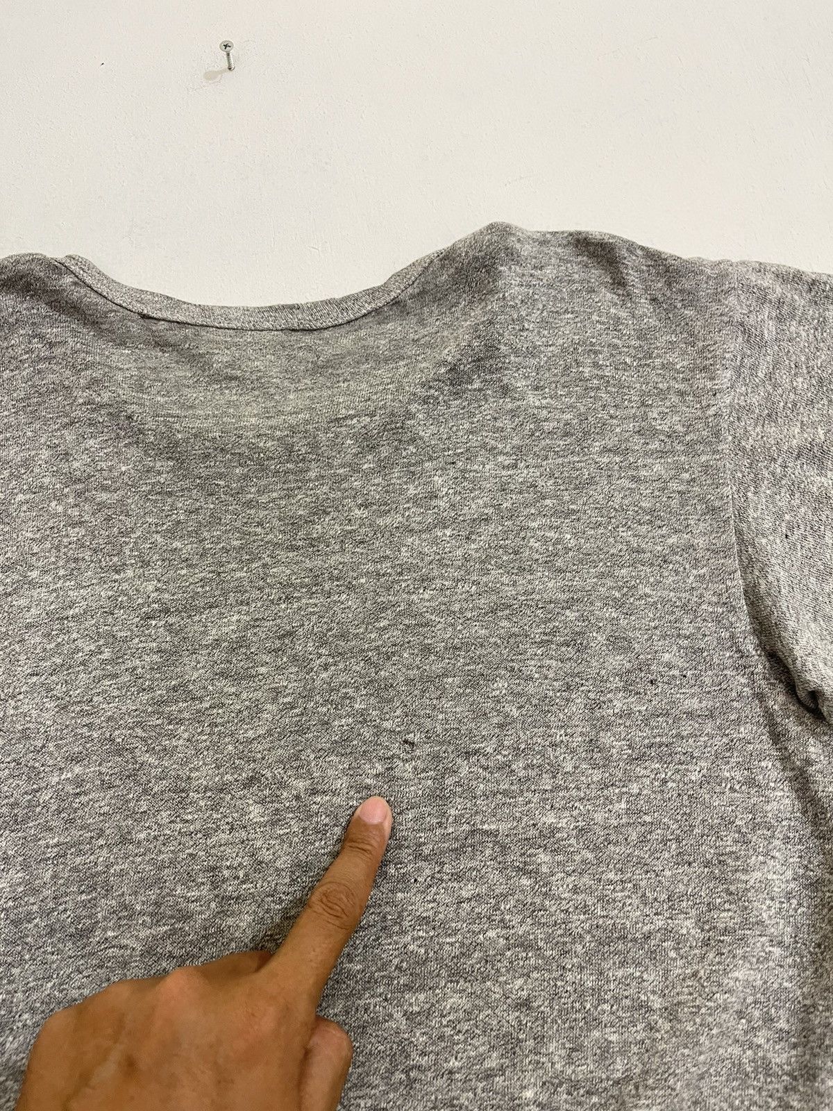 Champion × Vintage Vintage Champion Distressed tshirt rayon tshirt Size US L / EU 52-54 / 3 - 10 Thumbnail