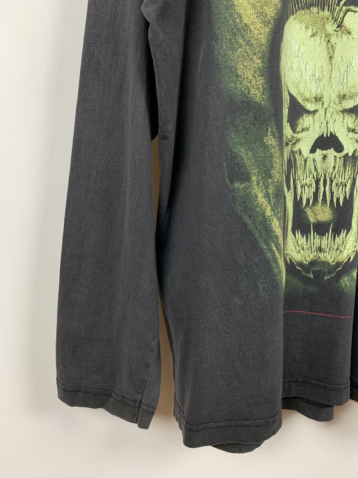 Band Tees 1999 Vintage The Exploited Beat The Bastards Long Sleeve Size US XL / EU 56 / 4 - 10 Thumbnail