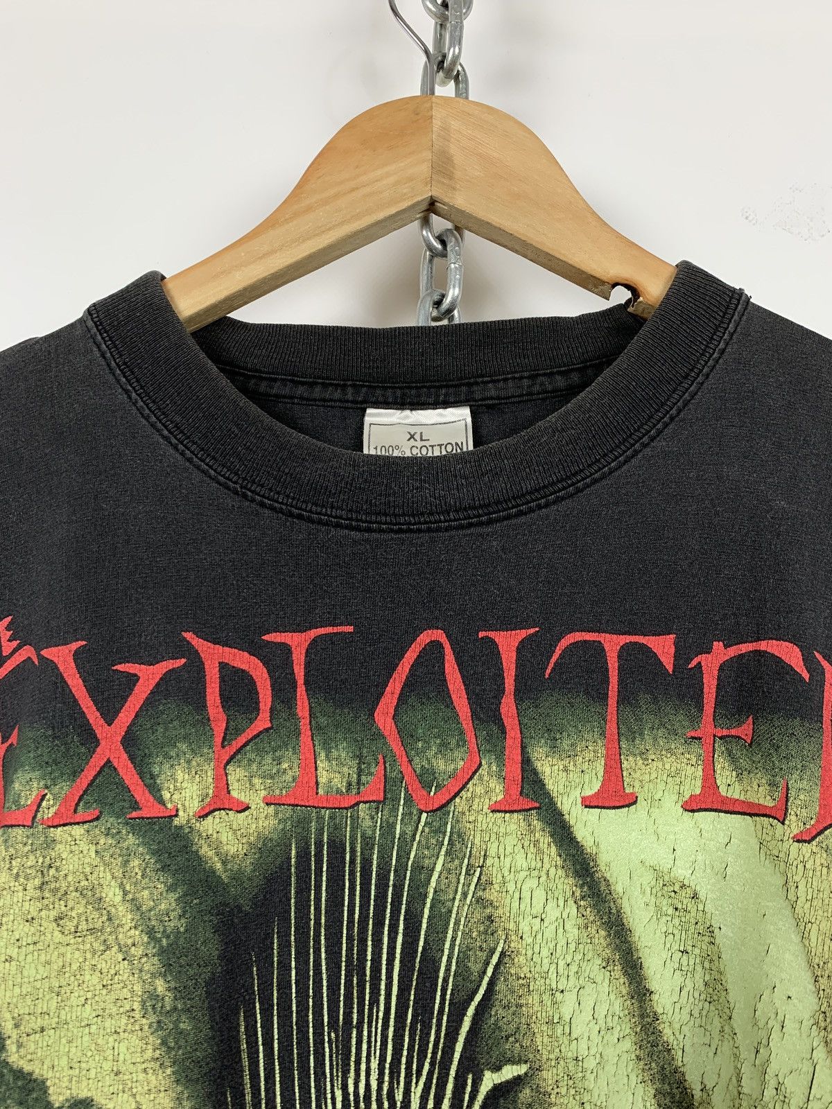 Band Tees 1999 Vintage The Exploited Beat The Bastards Long Sleeve Size US XL / EU 56 / 4 - 6 Thumbnail