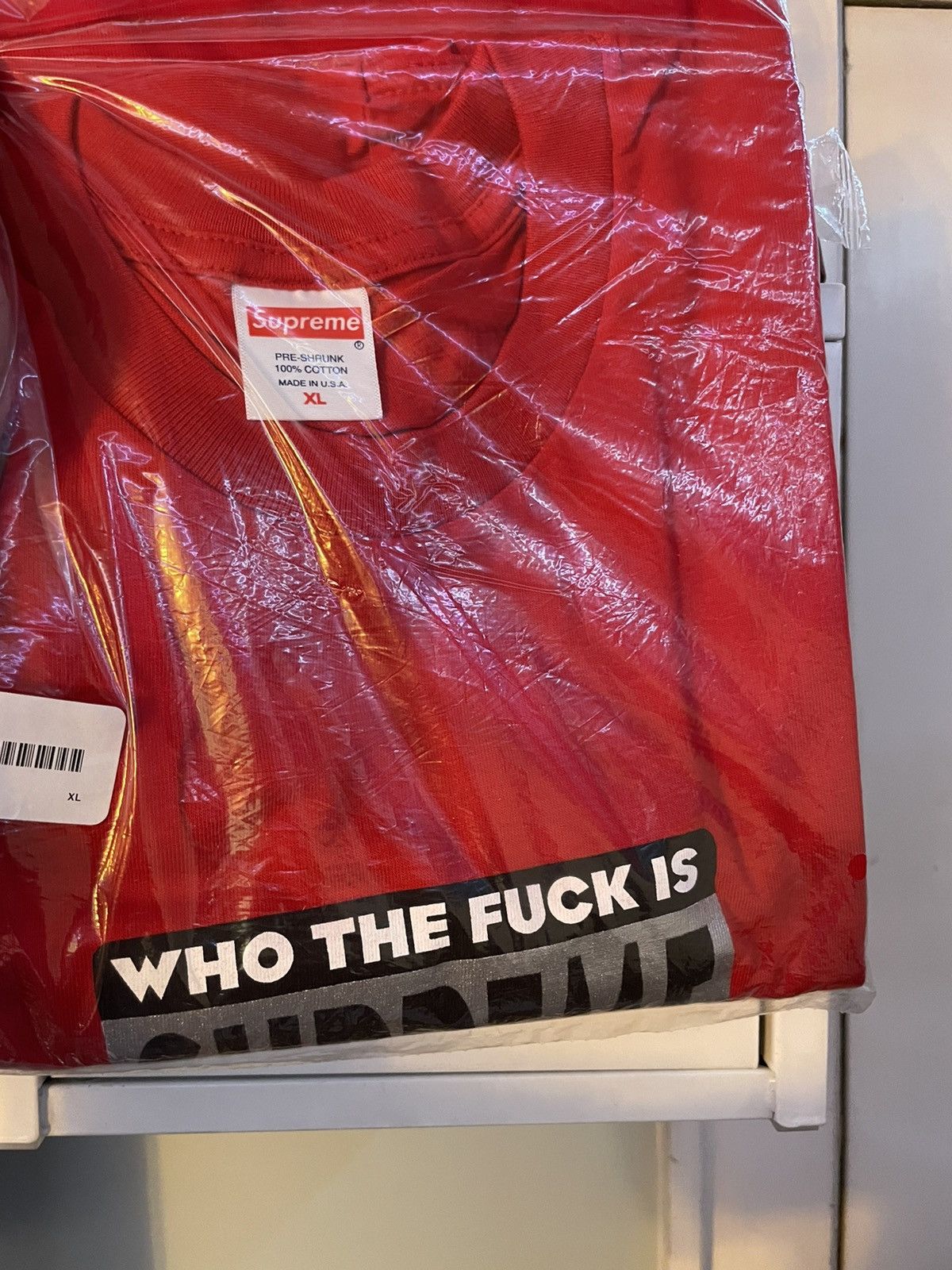 【本物保証 /関税・送料無料】Supreme Who The Fuck Tee Supreme - Who The Fuck Tee - UG.SHAFT