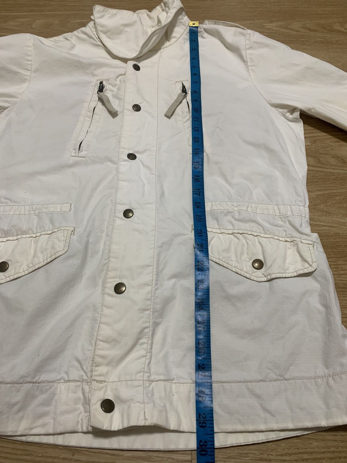 Japanese Brand 291295 HOMME LABO Ripstop Parka Buttons Up Jacket Size US M / EU 48-50 / 2 - 11 Thumbnail