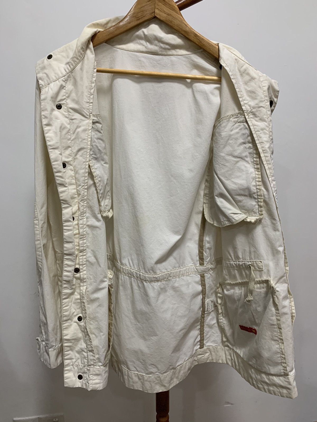 Japanese Brand 291295 HOMME LABO Ripstop Parka Buttons Up Jacket Size US M / EU 48-50 / 2 - 6 Thumbnail