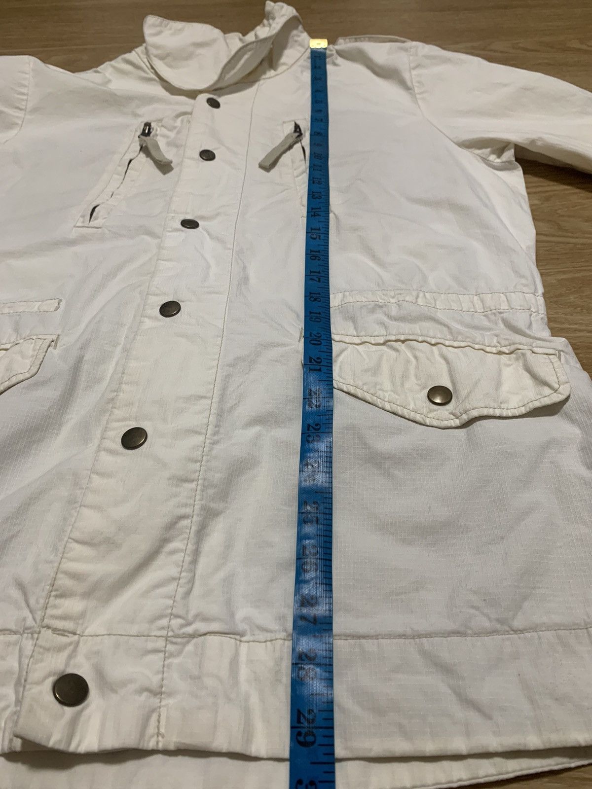 Japanese Brand 291295 HOMME LABO Ripstop Parka Buttons Up Jacket Size US M / EU 48-50 / 2 - 12 Thumbnail