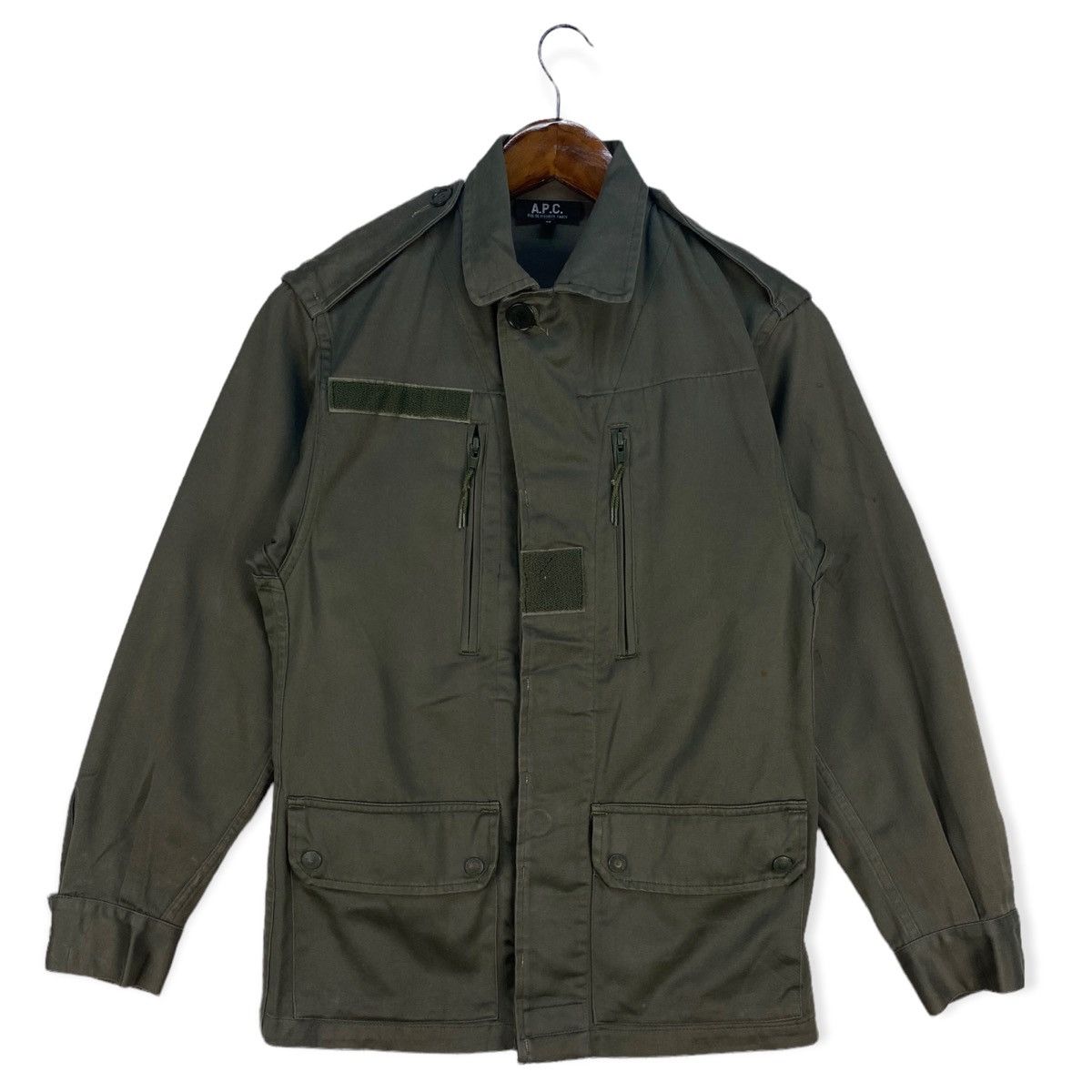 A.P.C. × Kanye West APC x Kanye Swiss Army Parka | Grailed