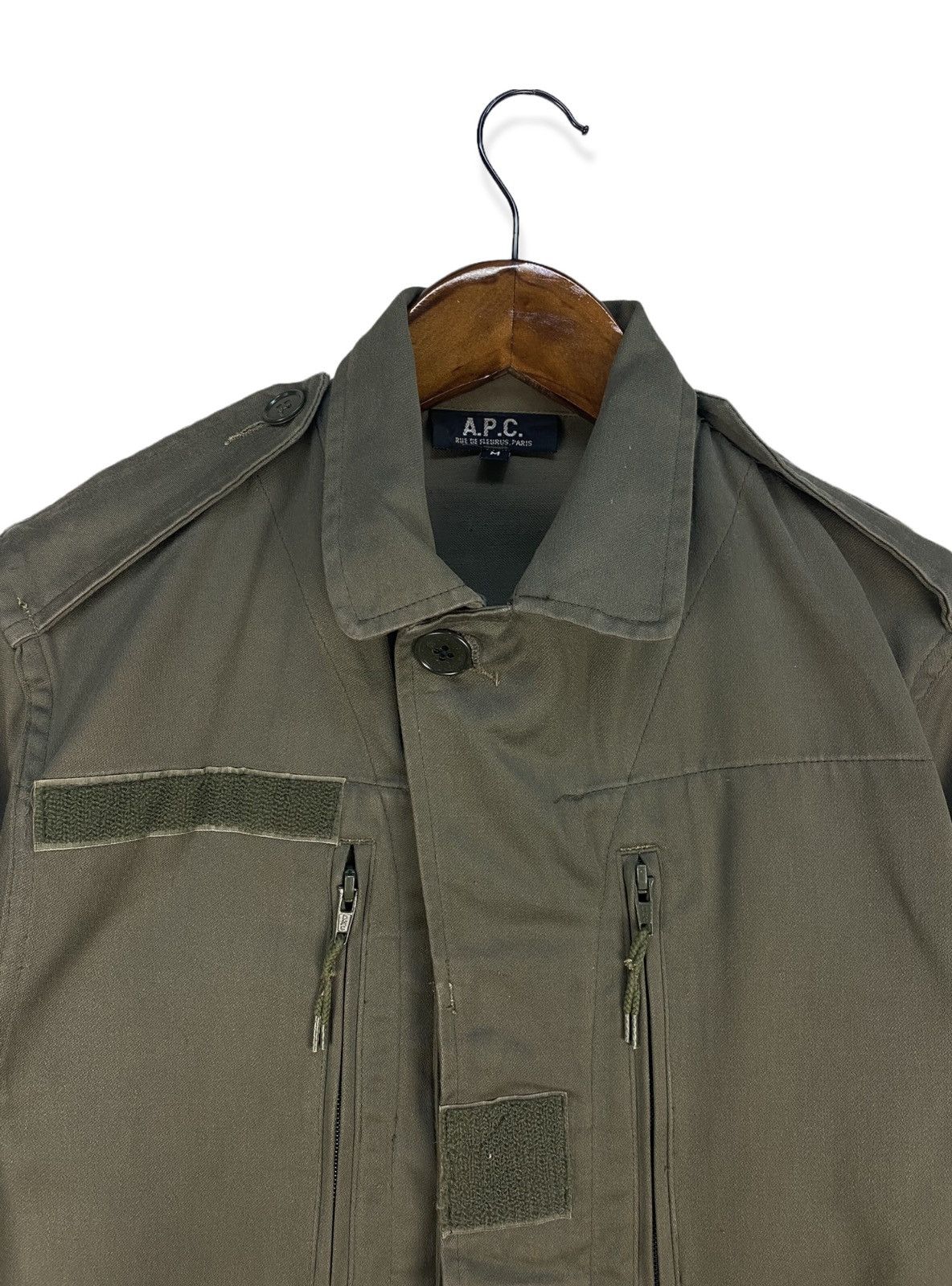 A.P.C. Vintage A.P.C Military Jacket Size US M / EU 48-50 / 2 - 2 Thumbnail