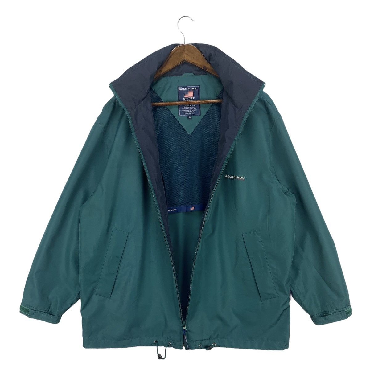 Beverly Hills Polo Club Polo Bi-Way Windbreaker Size US L / EU 52-54 / 3 - 3 Thumbnail