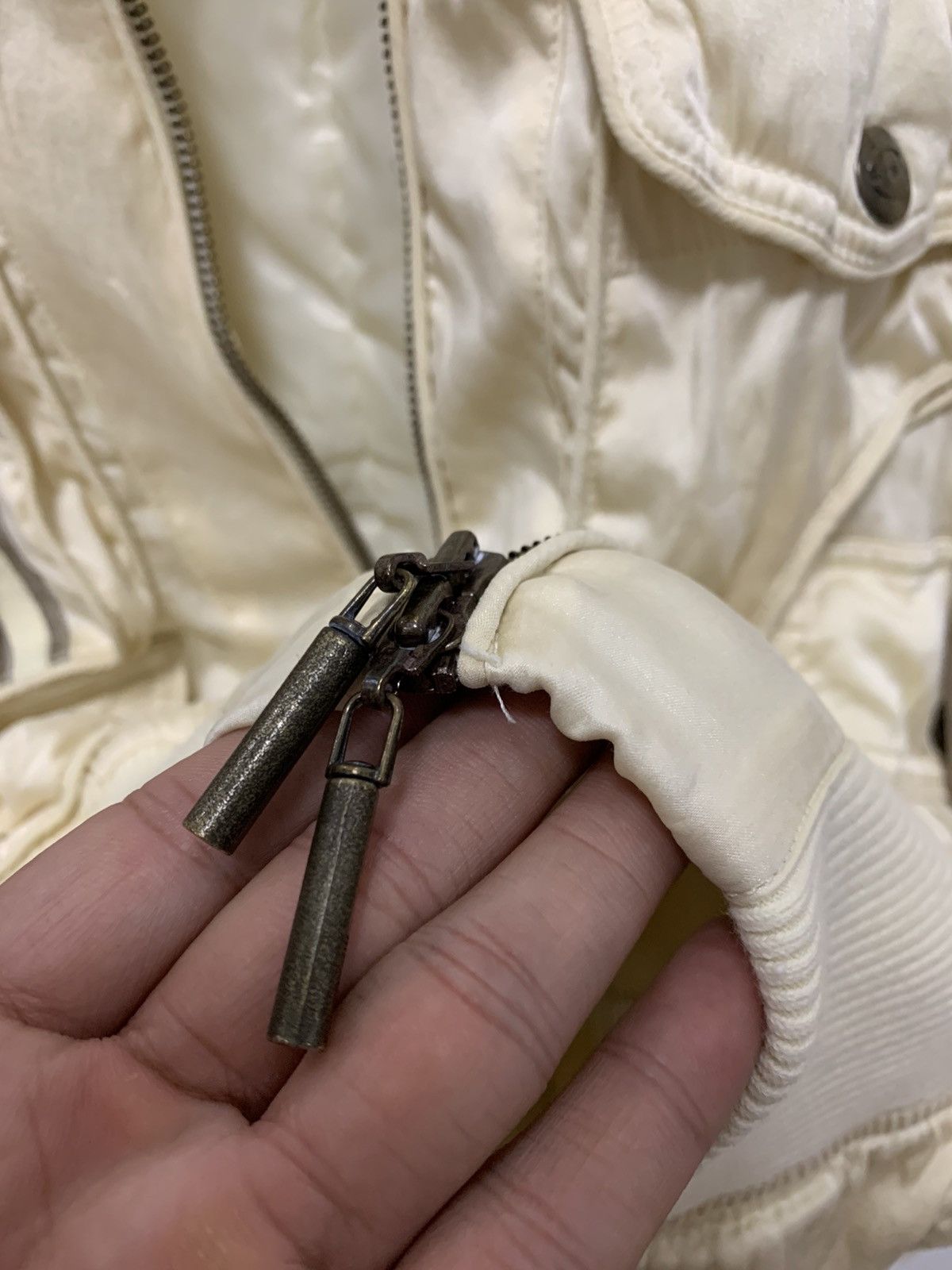 Just Cavalli JUST CAVALLI BOMBER MULTIPOCKET JACKET DISTRESSED Size US XS / EU 42 / 0 - 11 Thumbnail
