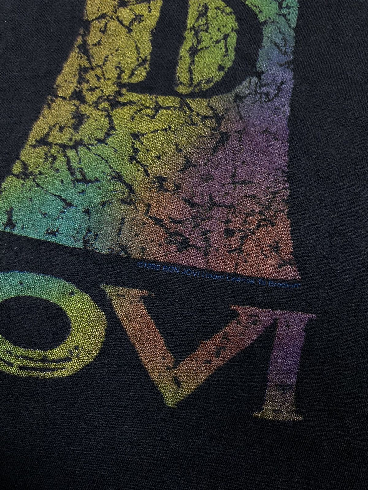 Bon Jovi Bon Jovi 1995 Cross road t shirt Size US XL / EU 56 / 4 - 3 Thumbnail