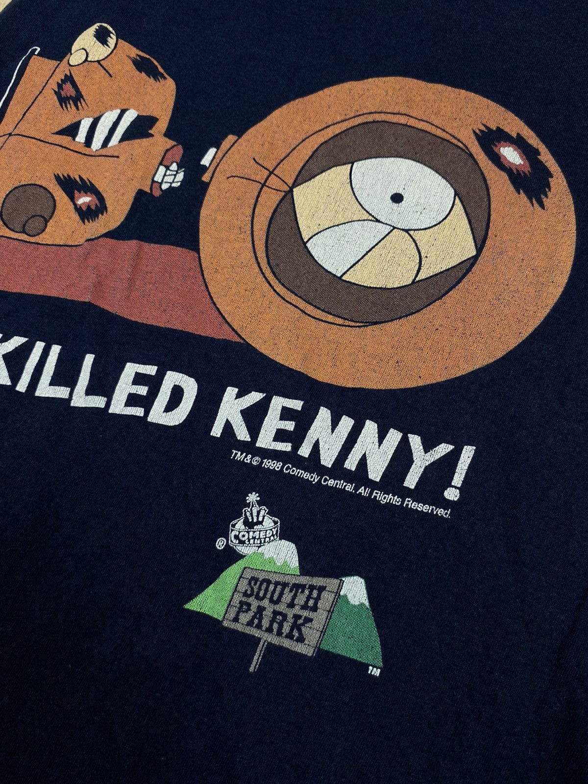 Cartoon Network × Vintage South Park 1998 Oh my God . They killed Kenny ! Size US M / EU 48-50 / 2 - 3 Thumbnail