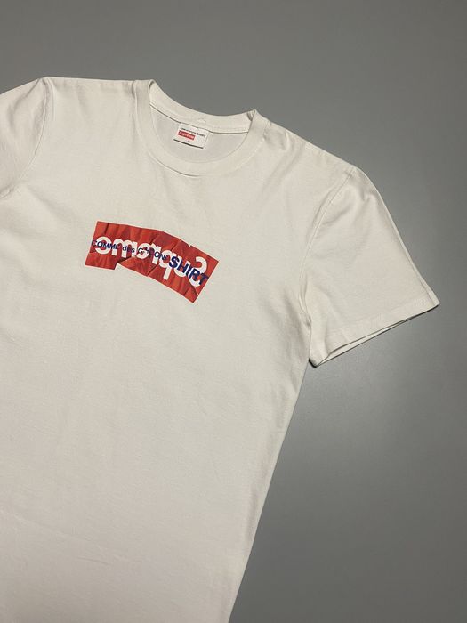 Supreme Supreme x Comme des garçons box logo t-shirt