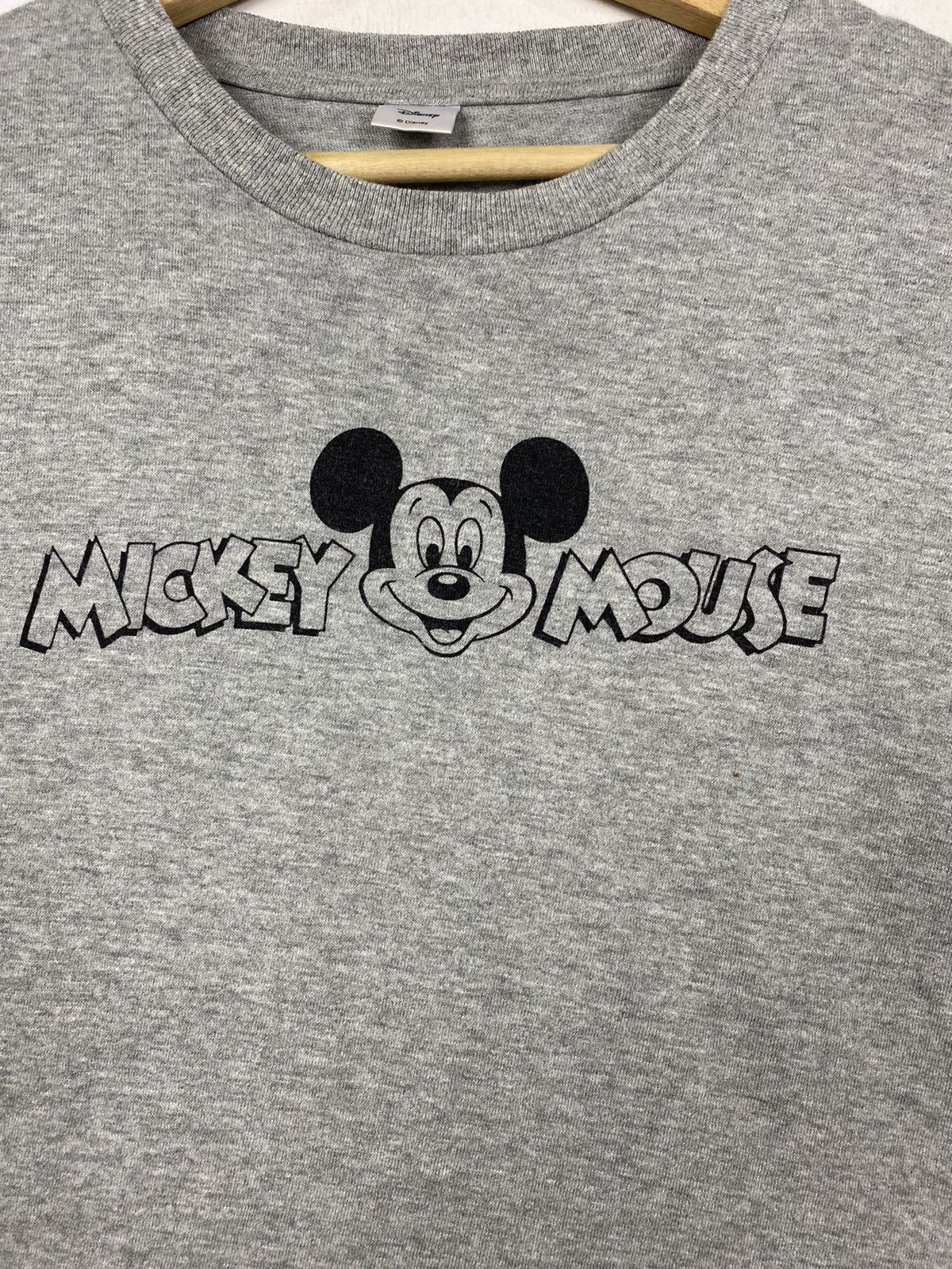 Japanese Brand OFFER 🔥 Vintage Y2K Mickey Mouse Spellout Tee T Shirt Size US M / EU 48-50 / 2 - 2 Thumbnail
