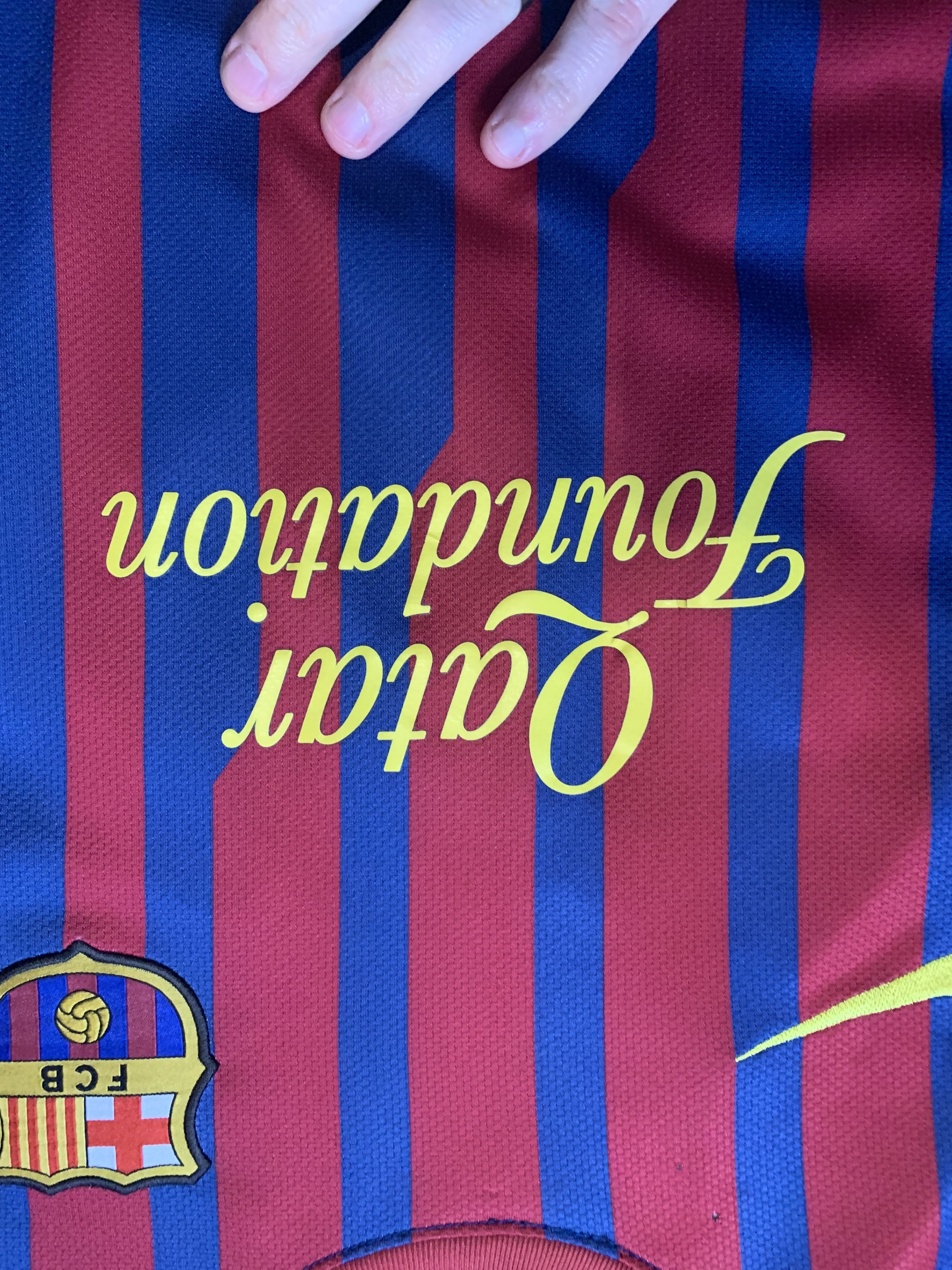 Nike Nike Barcelona Messi 2011-2012 Home Jersey Size US S / EU 44-46 / 1 - 8 Thumbnail