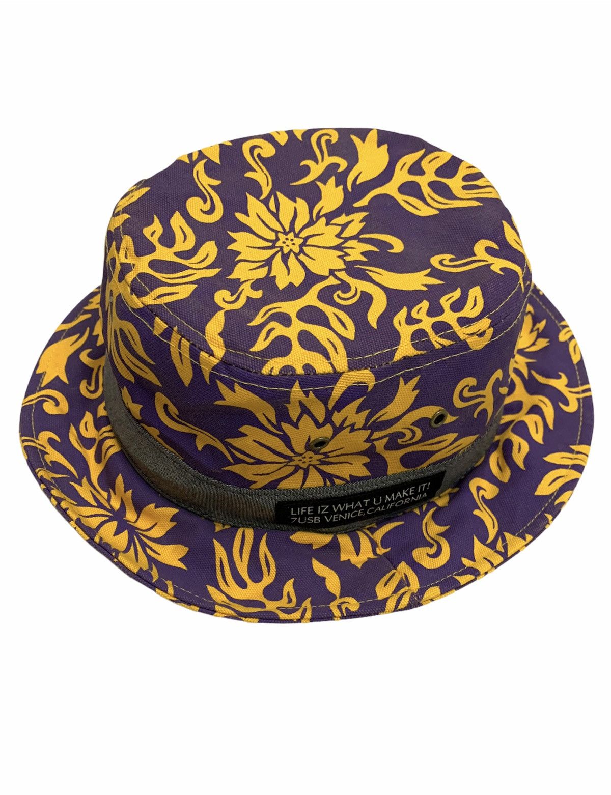 Japanese Brand Japanese 7 Union Floral Bucket Hat Size ONE SIZE - 2 Thumbnail