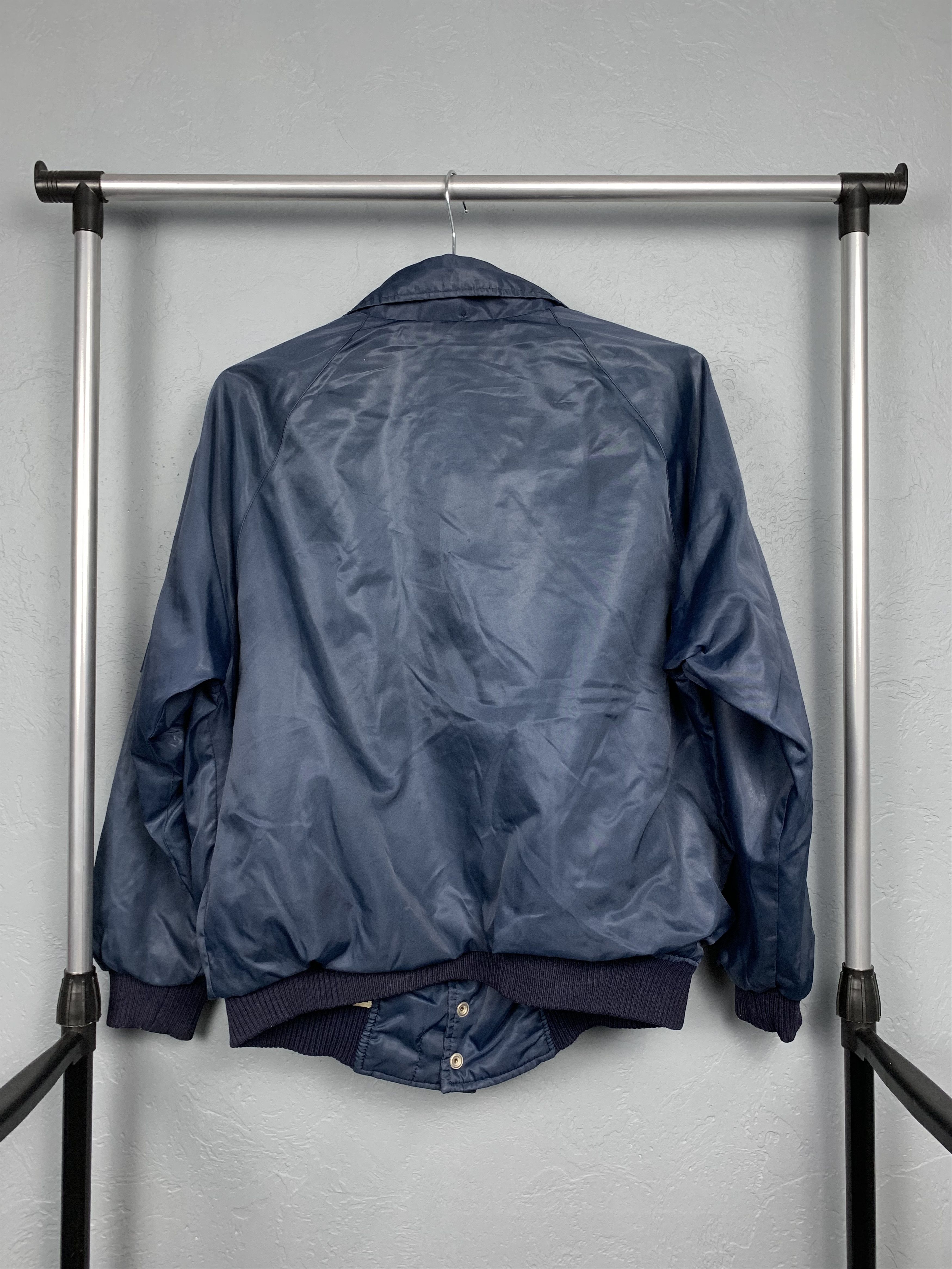 Japanese Brand Winter Coat 90s Vintage Mens Nylon Bomber Jacket Size US L / EU 52-54 / 3 - 5 Thumbnail