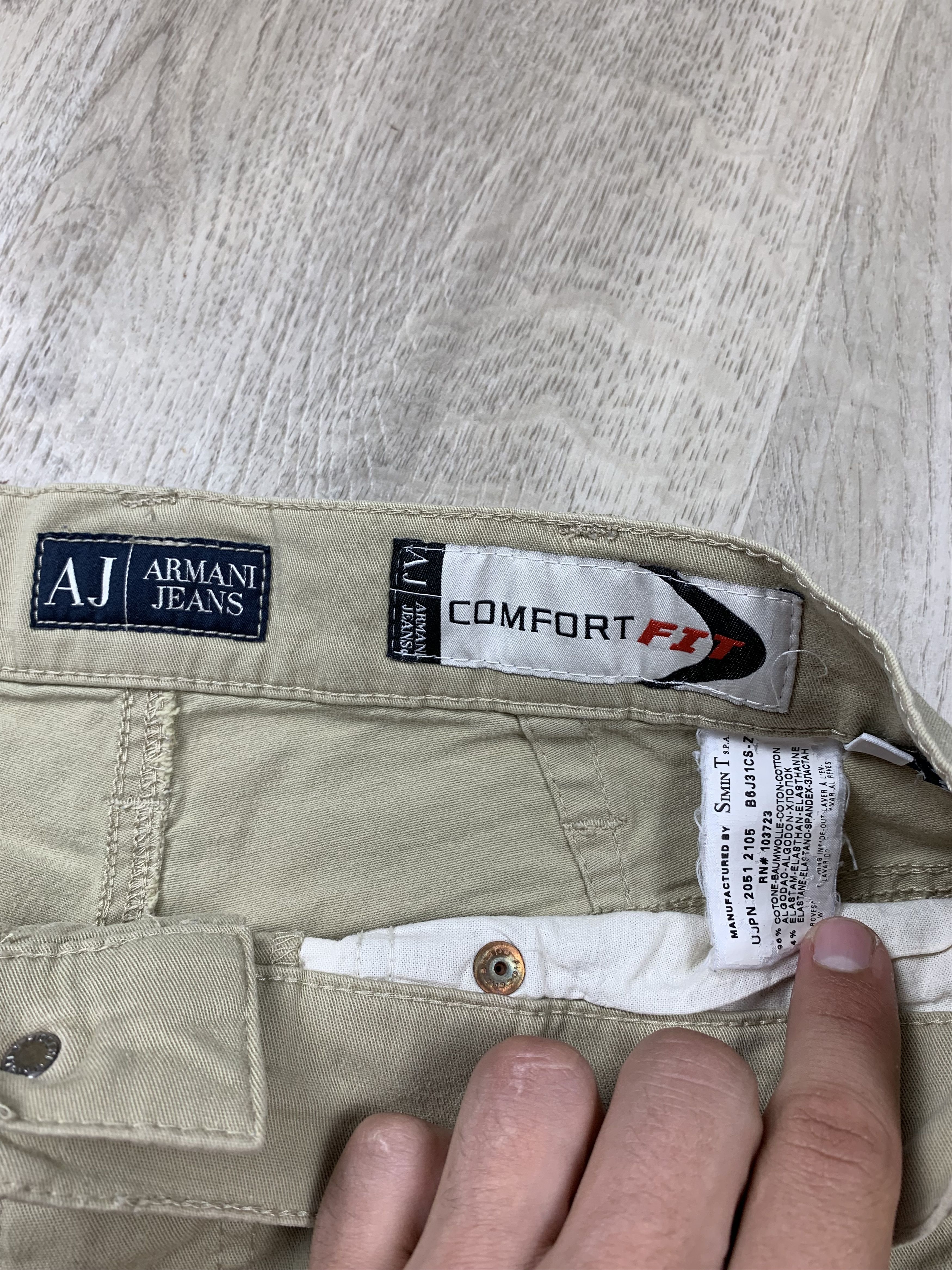 Armani Armani Jeans Vintage Mens Denim Pants Size US 34 / EU 50 - 7 Thumbnail