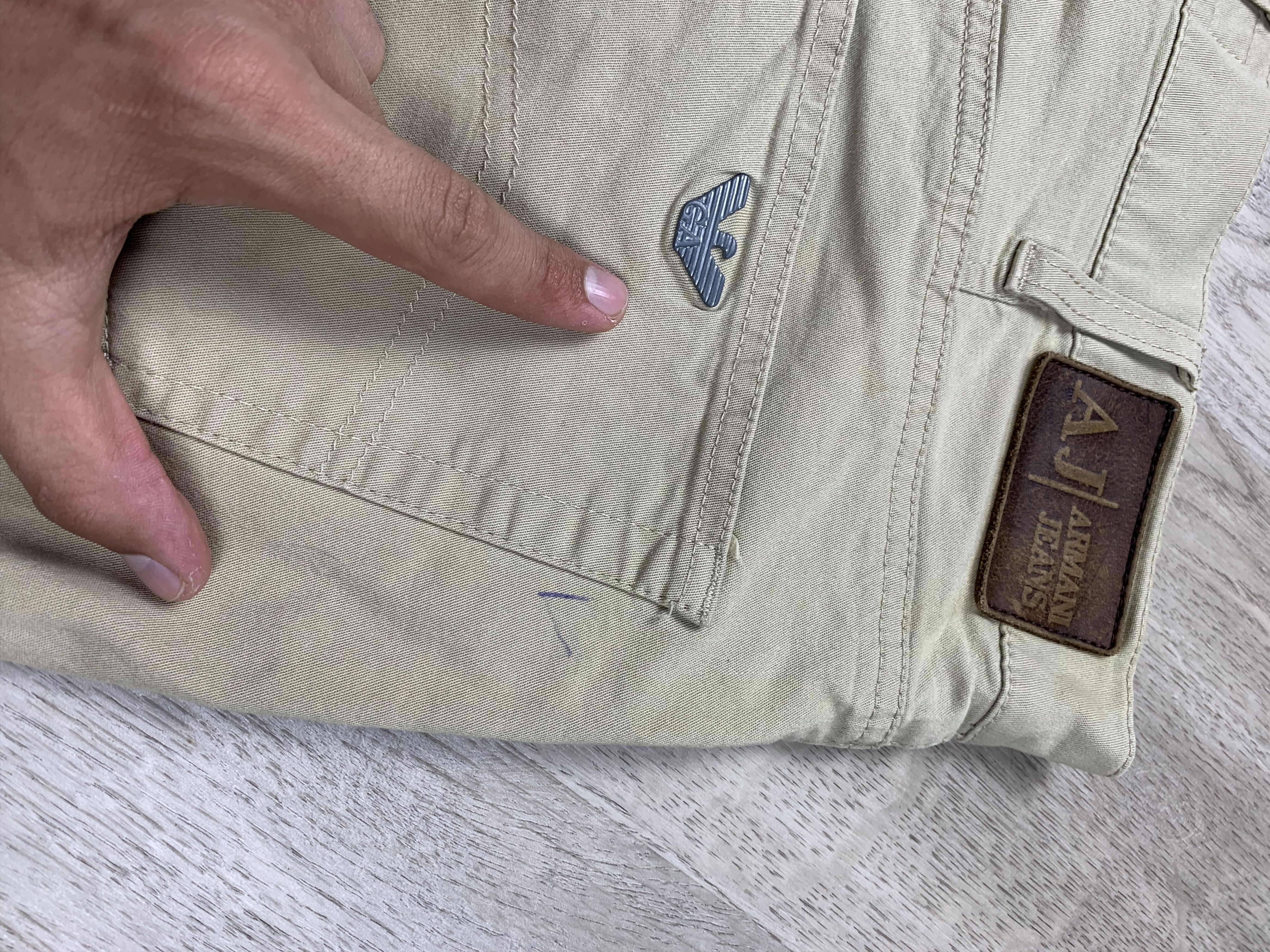 Armani Armani Jeans Vintage Mens Denim Pants Size US 34 / EU 50 - 3 Thumbnail