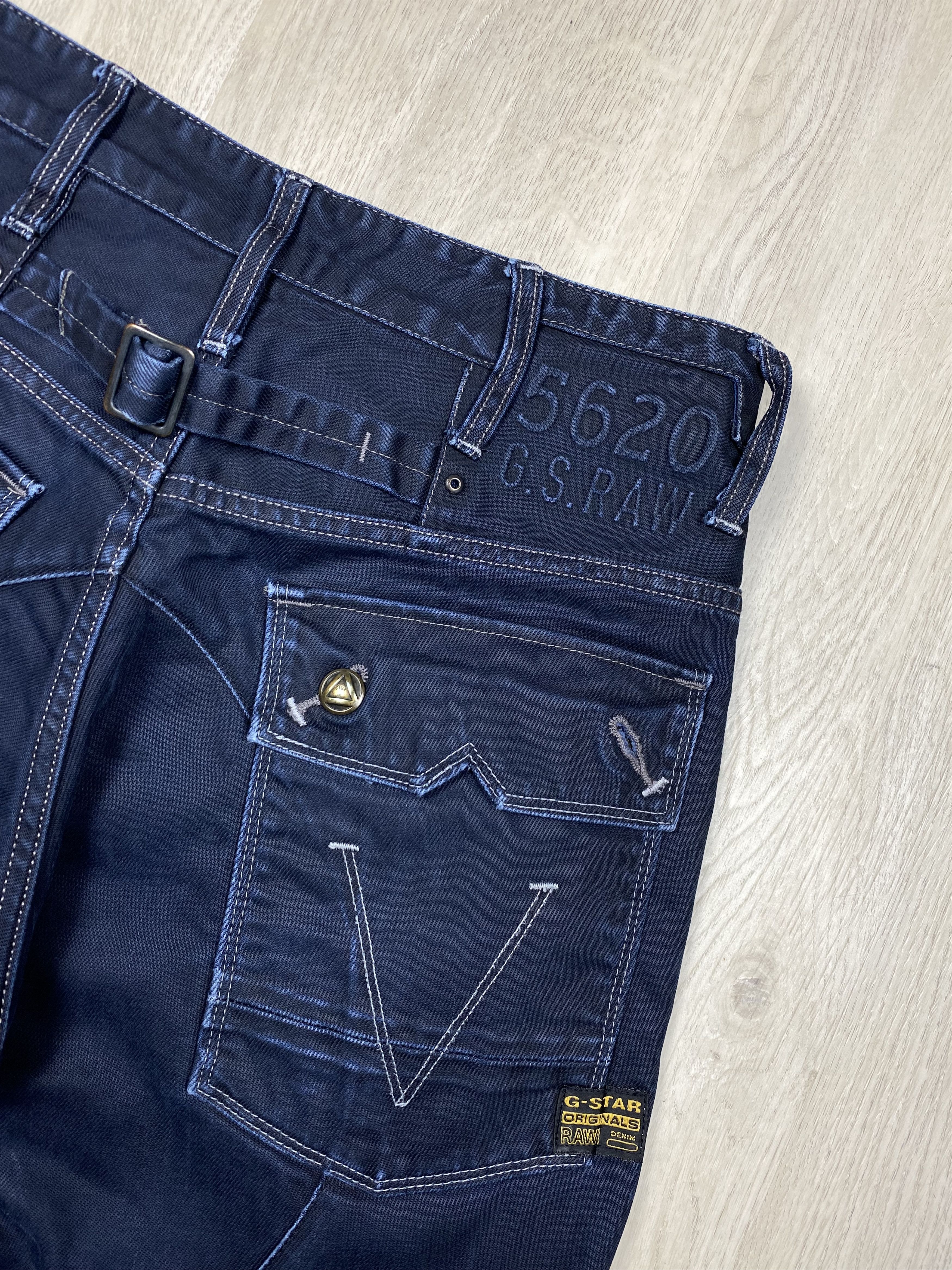 G-Star G Star Raw Vintage Denim Double Knee Pants Jeans Size US 30 / EU 46 - 3 Thumbnail