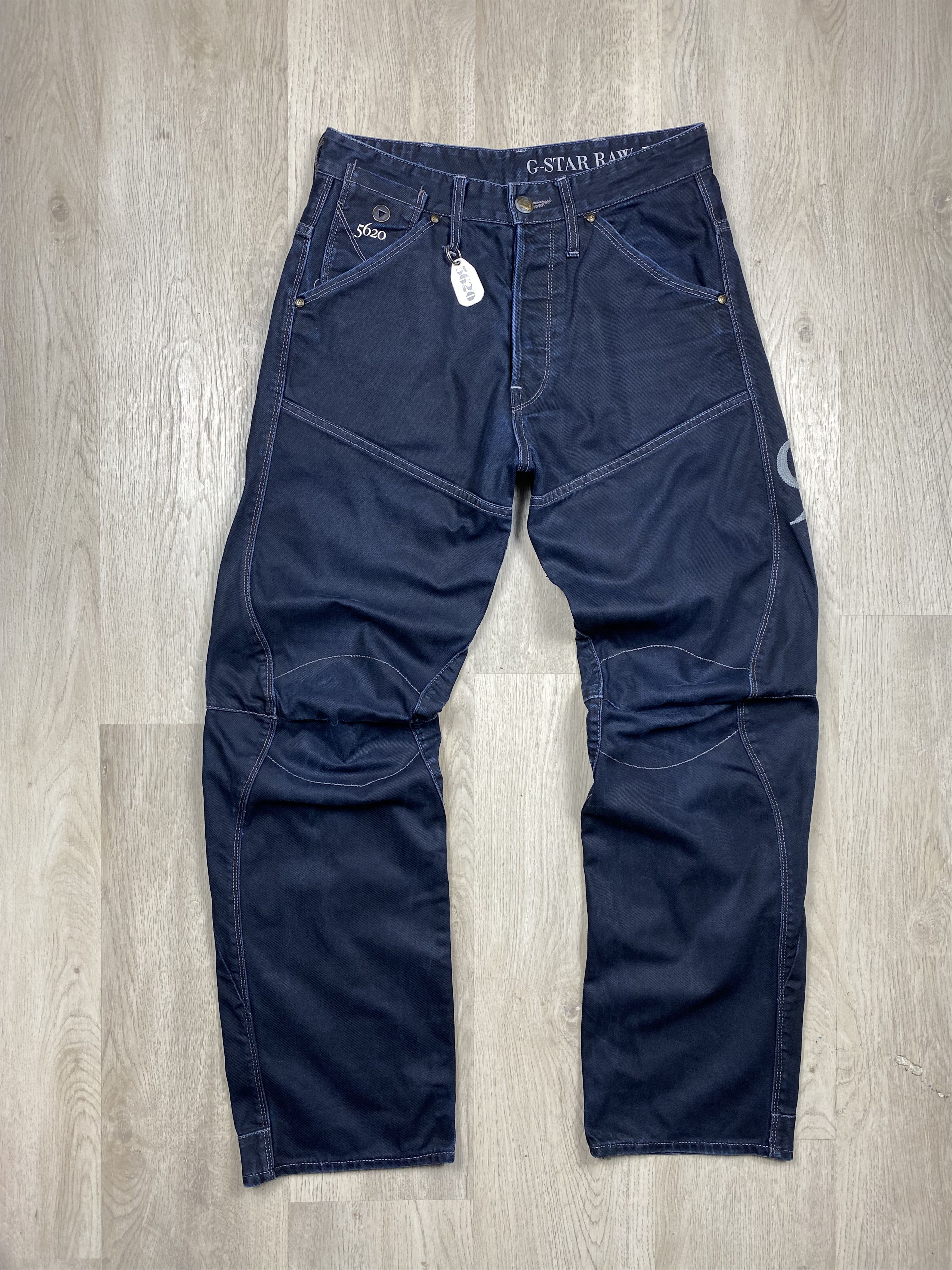 G-Star G Star Raw Vintage Denim Double Knee Pants Jeans Size US 30 / EU 46 - 4 Thumbnail