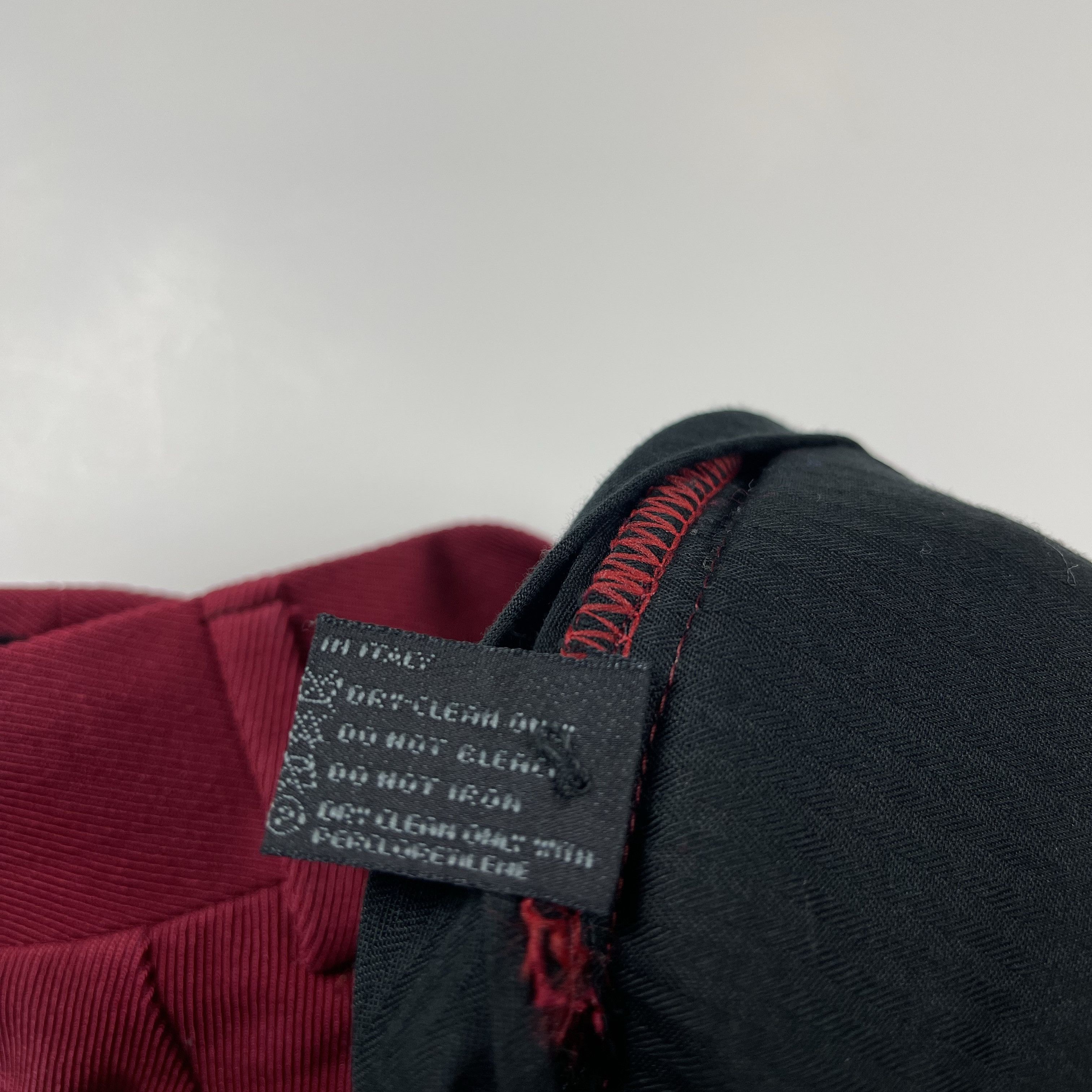 Prada Cranberry Red Slacks Dress Pants Size US 30 / EU 46 - 7 Thumbnail