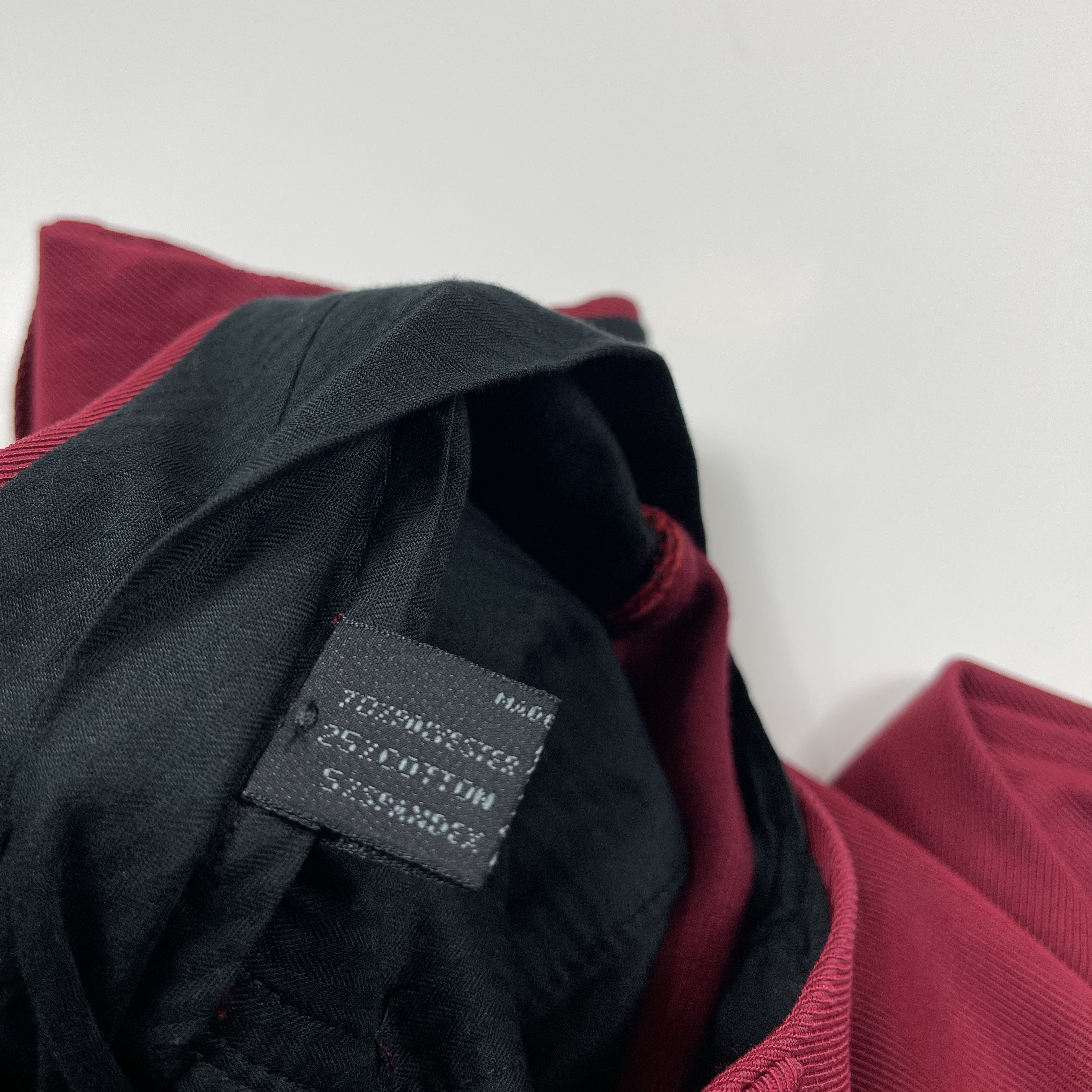 Prada Cranberry Red Slacks Dress Pants Size US 30 / EU 46 - 6 Thumbnail