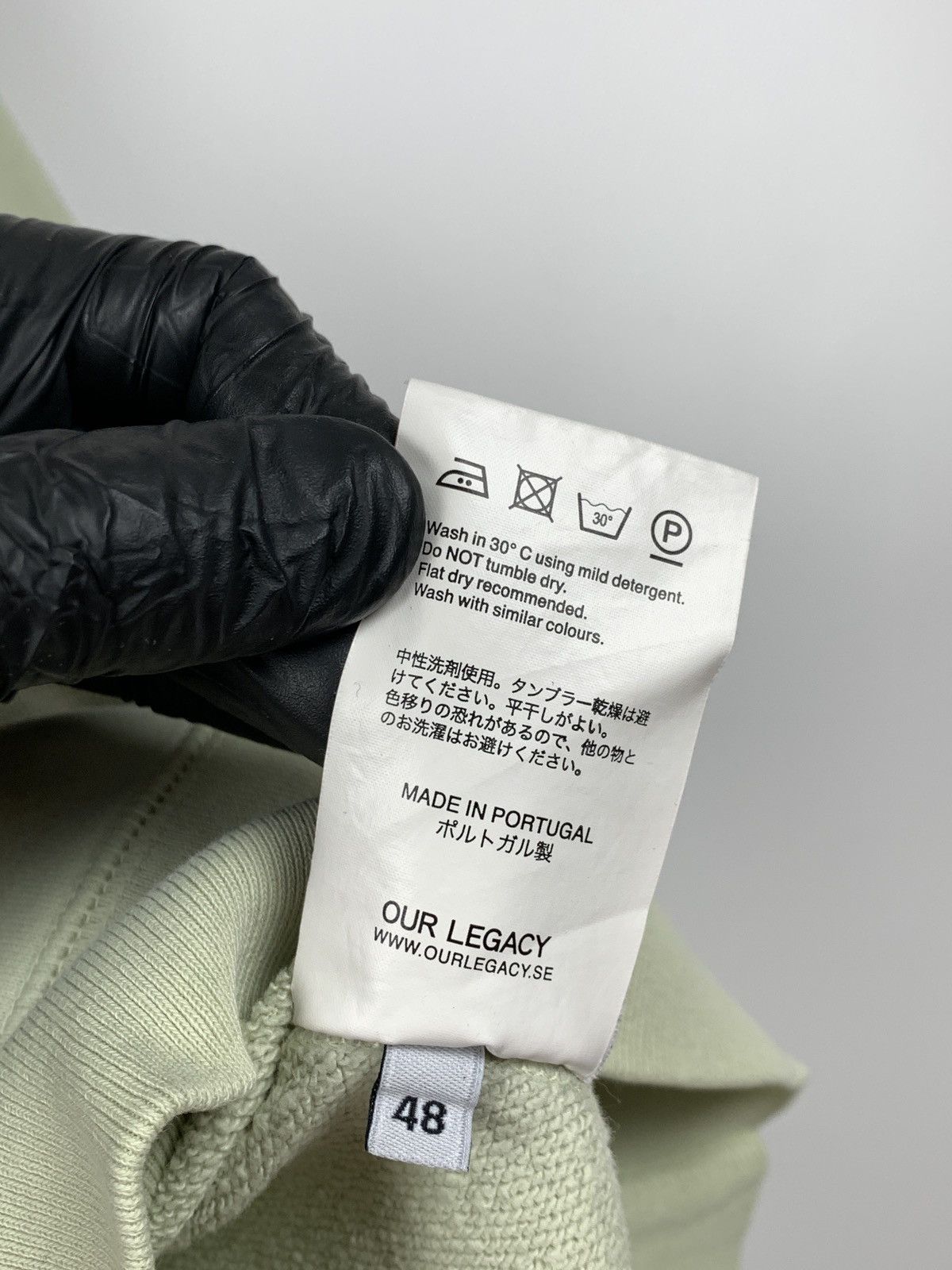 Our Legacy Flourescent Green SS14 Sweatshirt