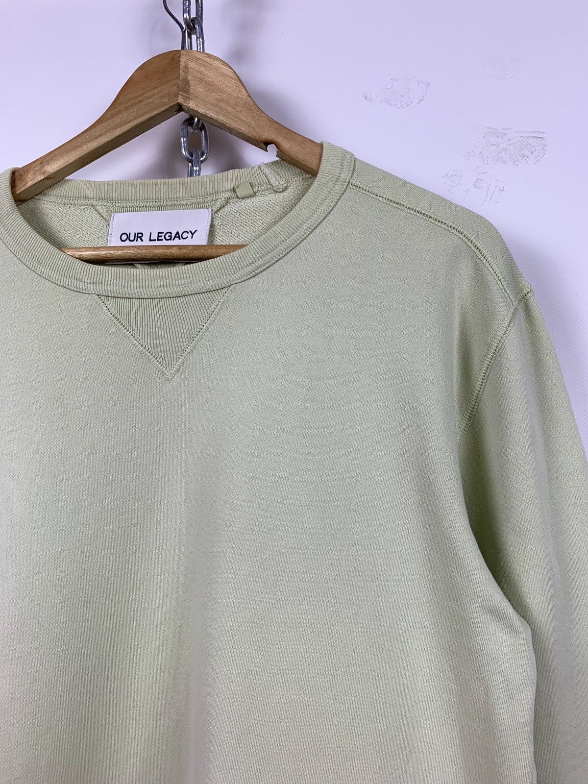 Our Legacy Flourescent Green SS14 Sweatshirt
