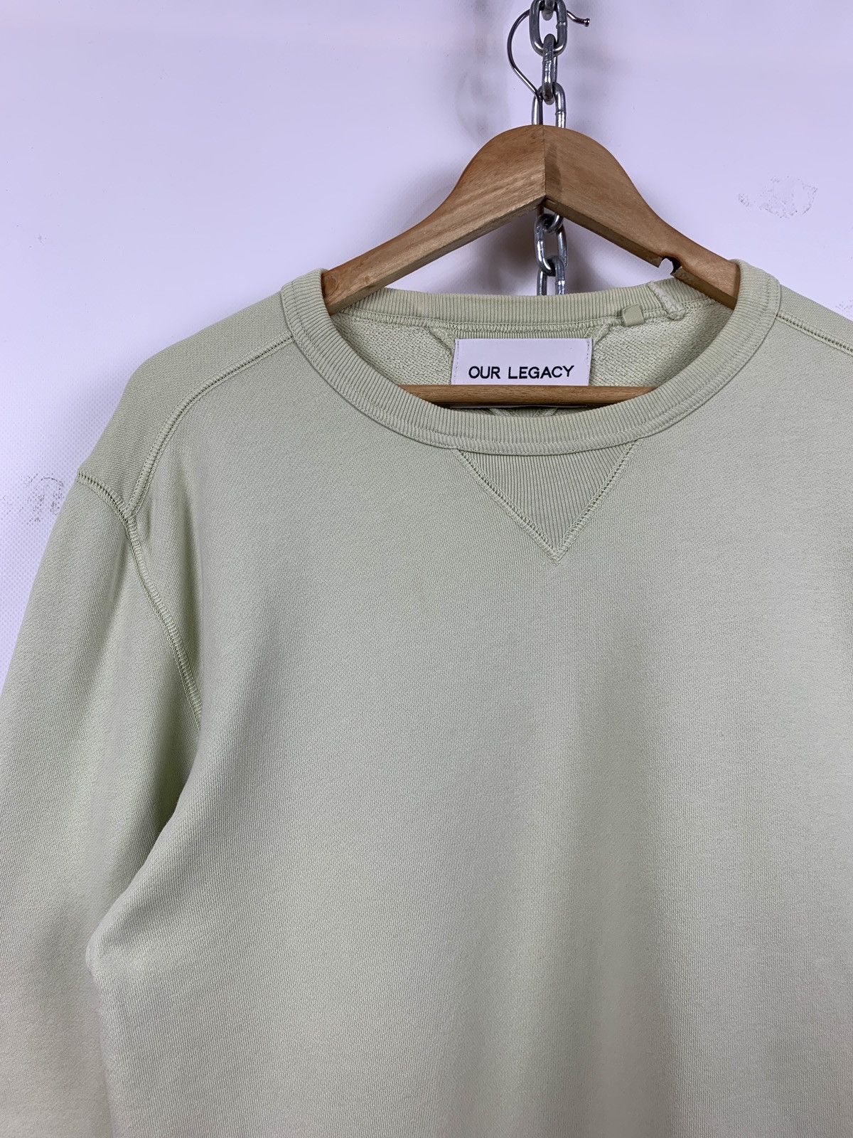 Our Legacy Flourescent Green SS14 Sweatshirt