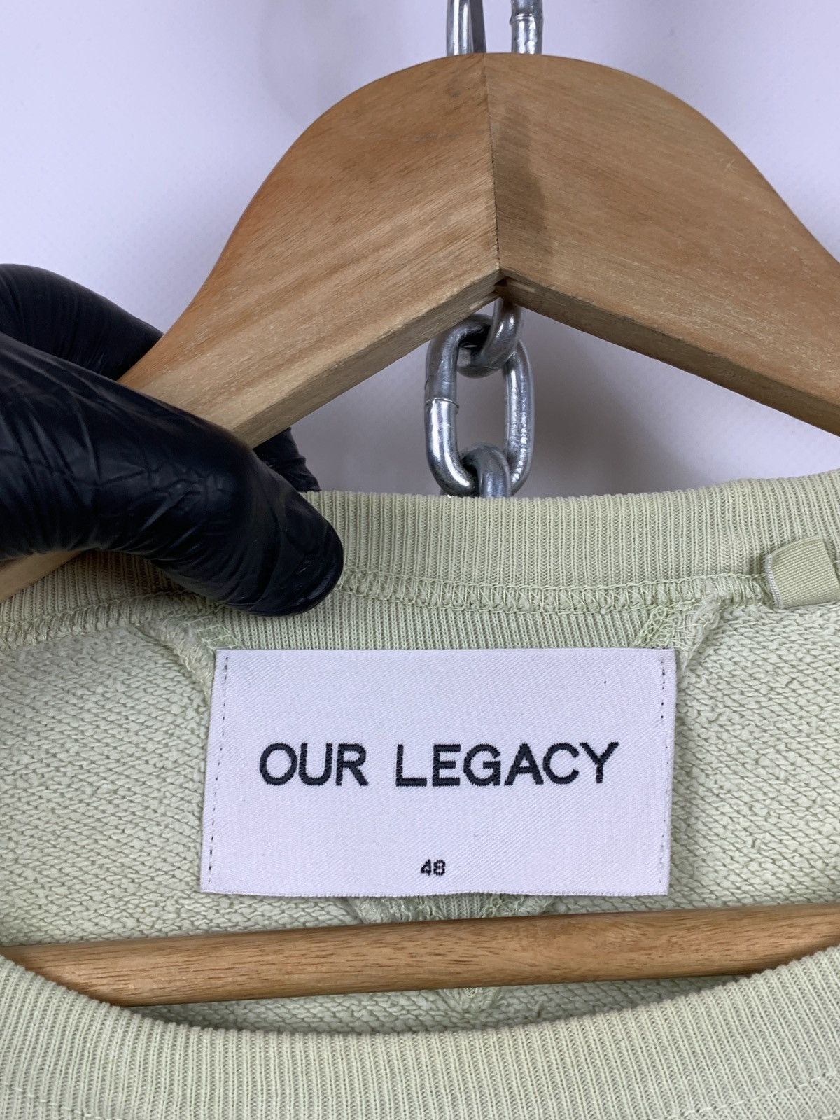 Our Legacy Flourescent Green SS14 Sweatshirt