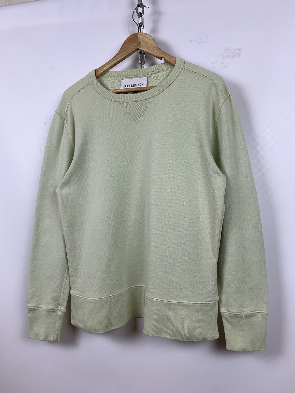 Our Legacy Flourescent Green SS14 Sweatshirt
