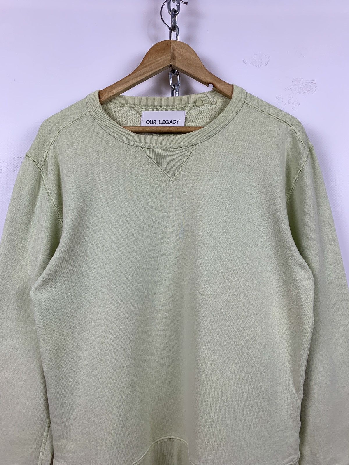 Our Legacy Flourescent Green SS14 Sweatshirt