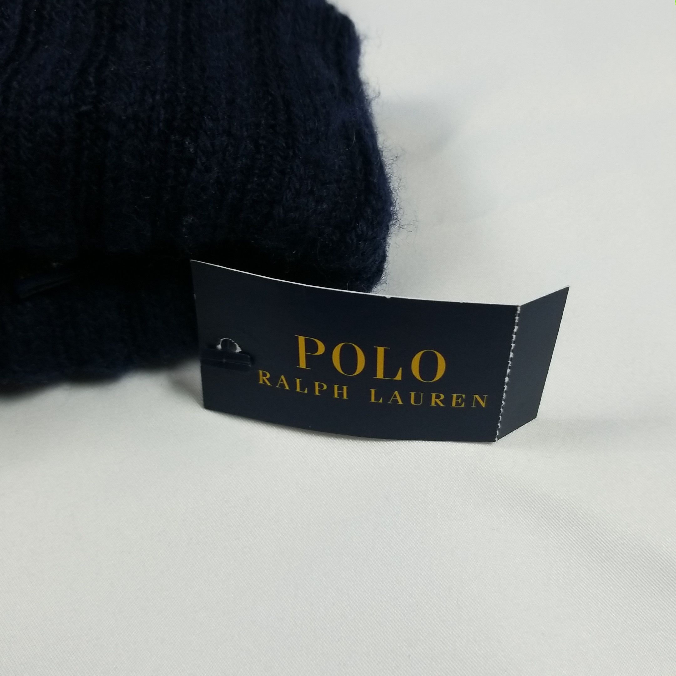 Polo Ralph Lauren BNWT USA Spellout Stadium Pom Beanie Size ONE SIZE - 3 Thumbnail